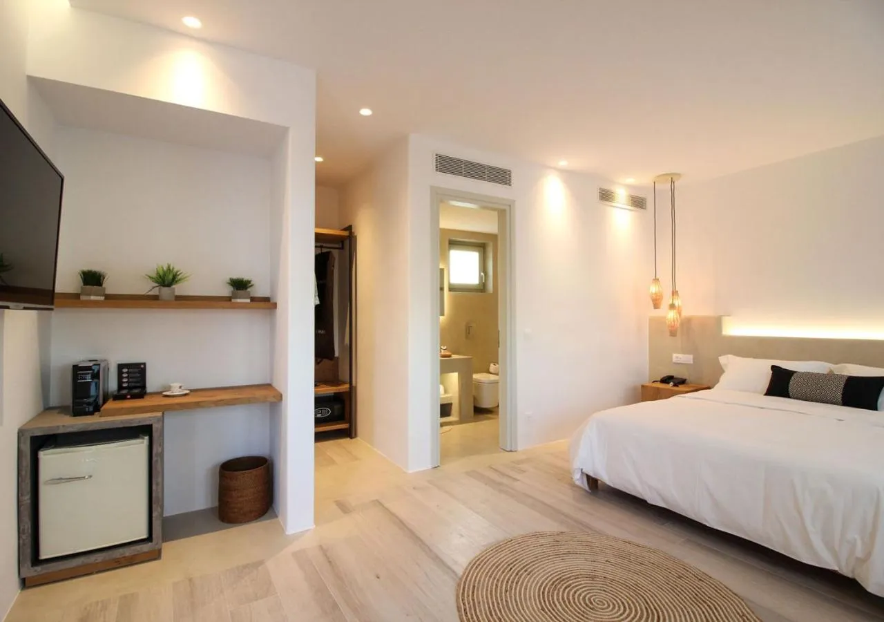 Bed in Mykonos Cactus