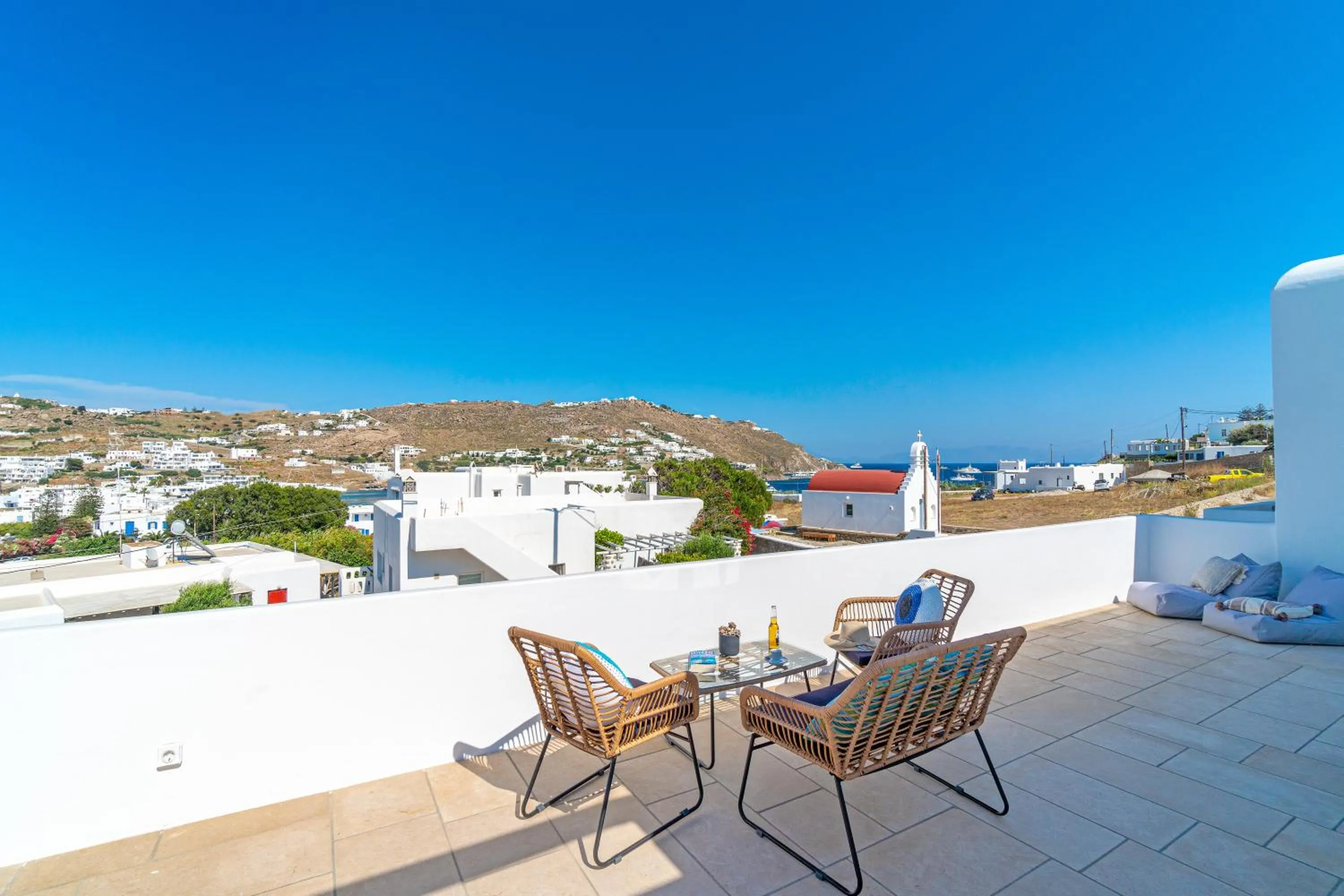 Sea view in Mykonos Cactus
