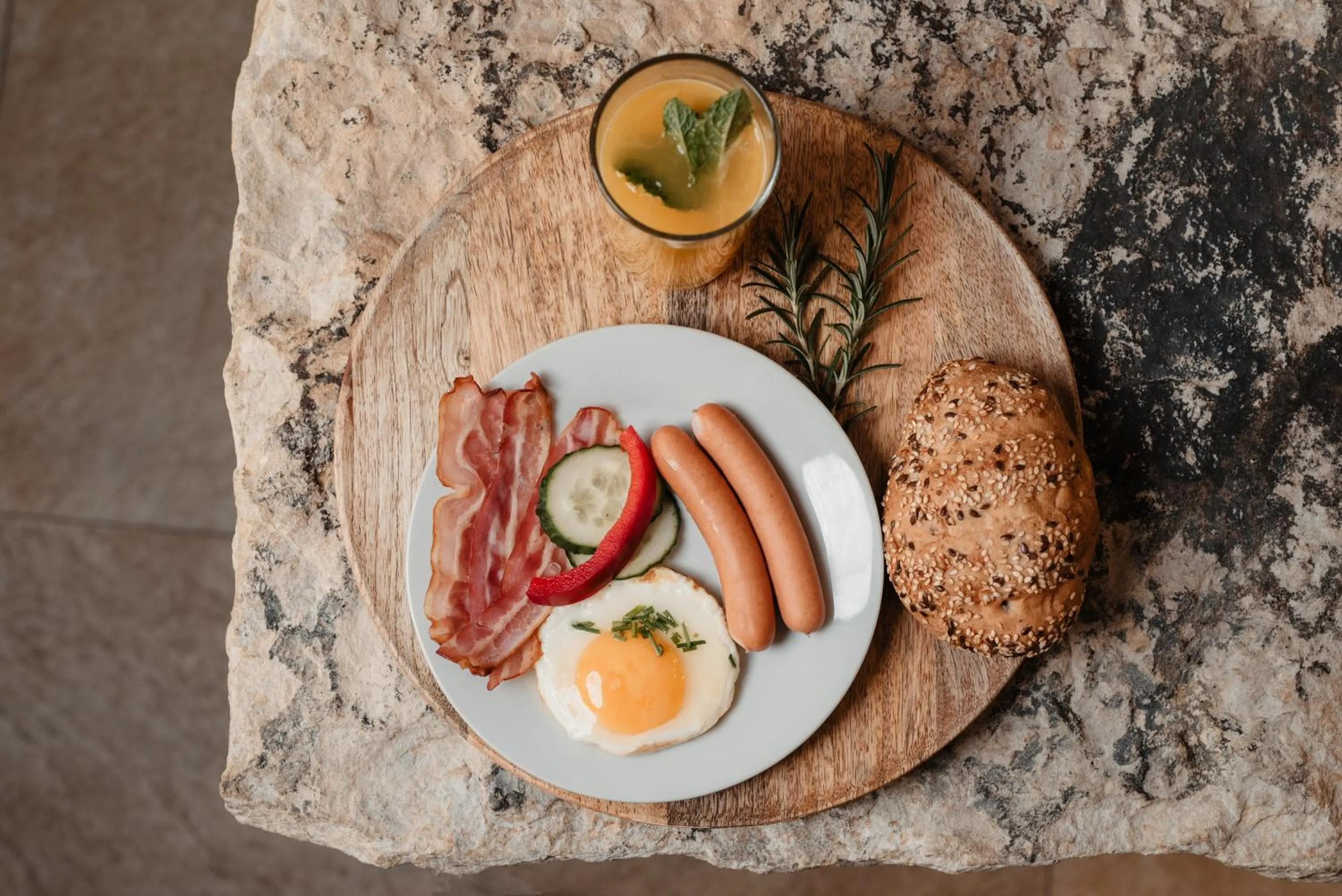 Buffet breakfast in Hotel Clemar