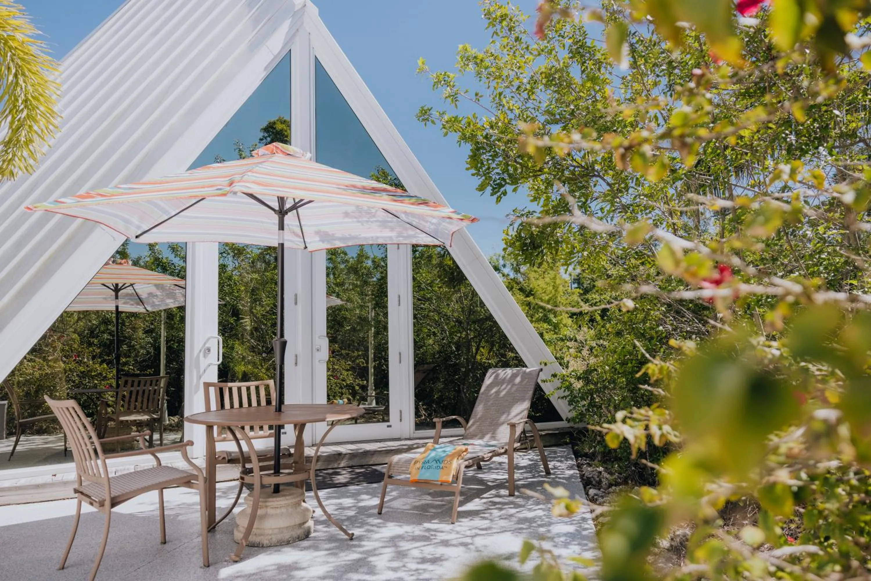 Patio in Pyramids in Florida