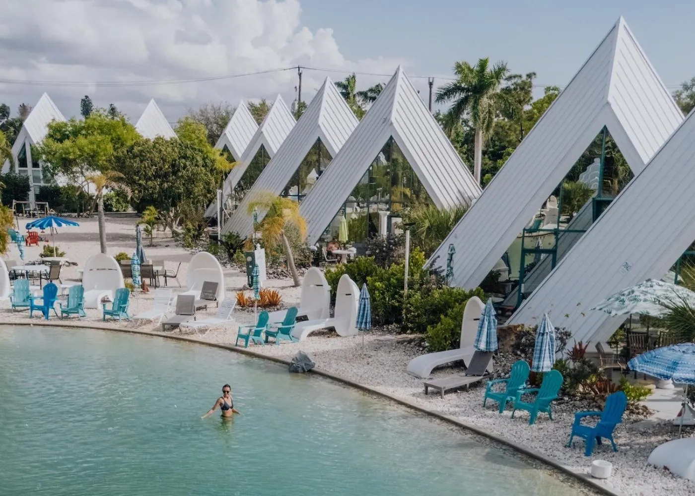 Summer in Pyramids in Florida