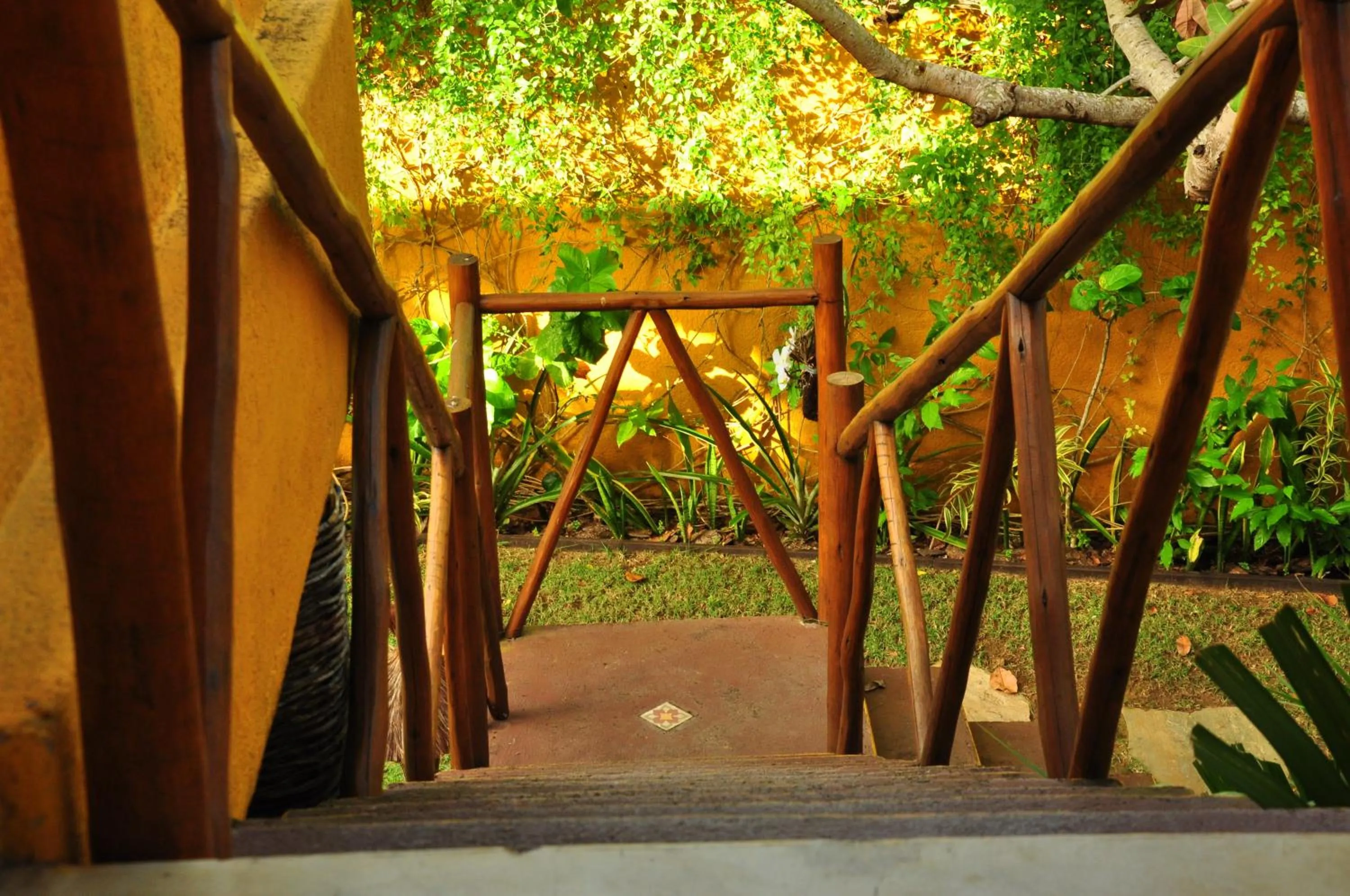 Garden in Guest House Villa 2 Santos