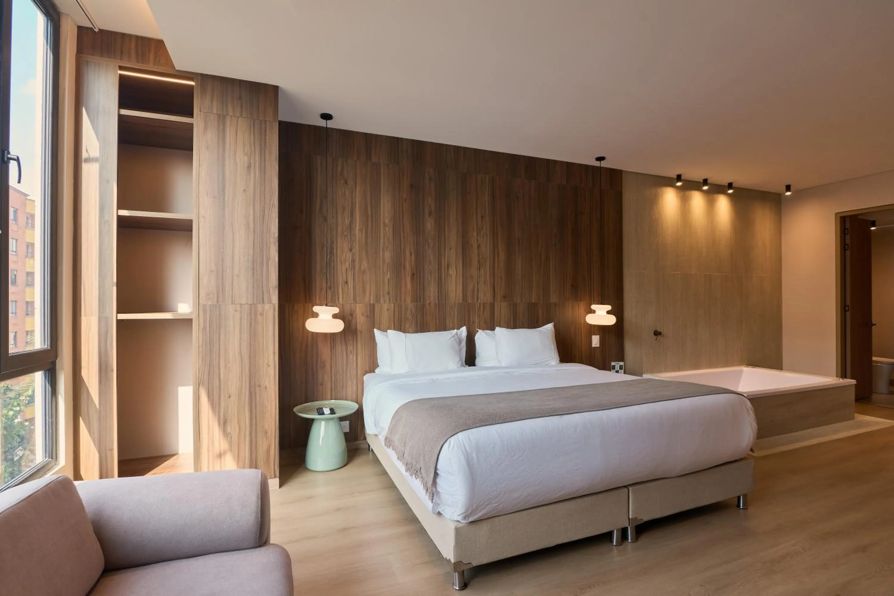 Bed in Hotel Lincoln