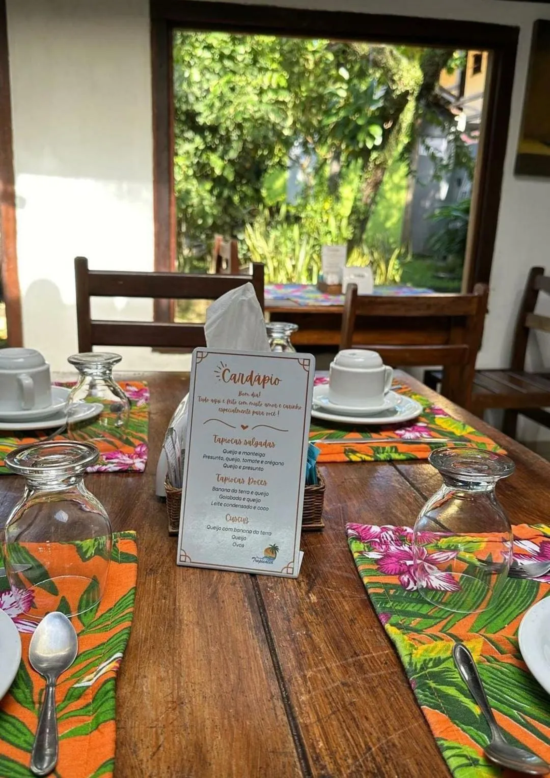 Breakfast in Pousada Tropicália