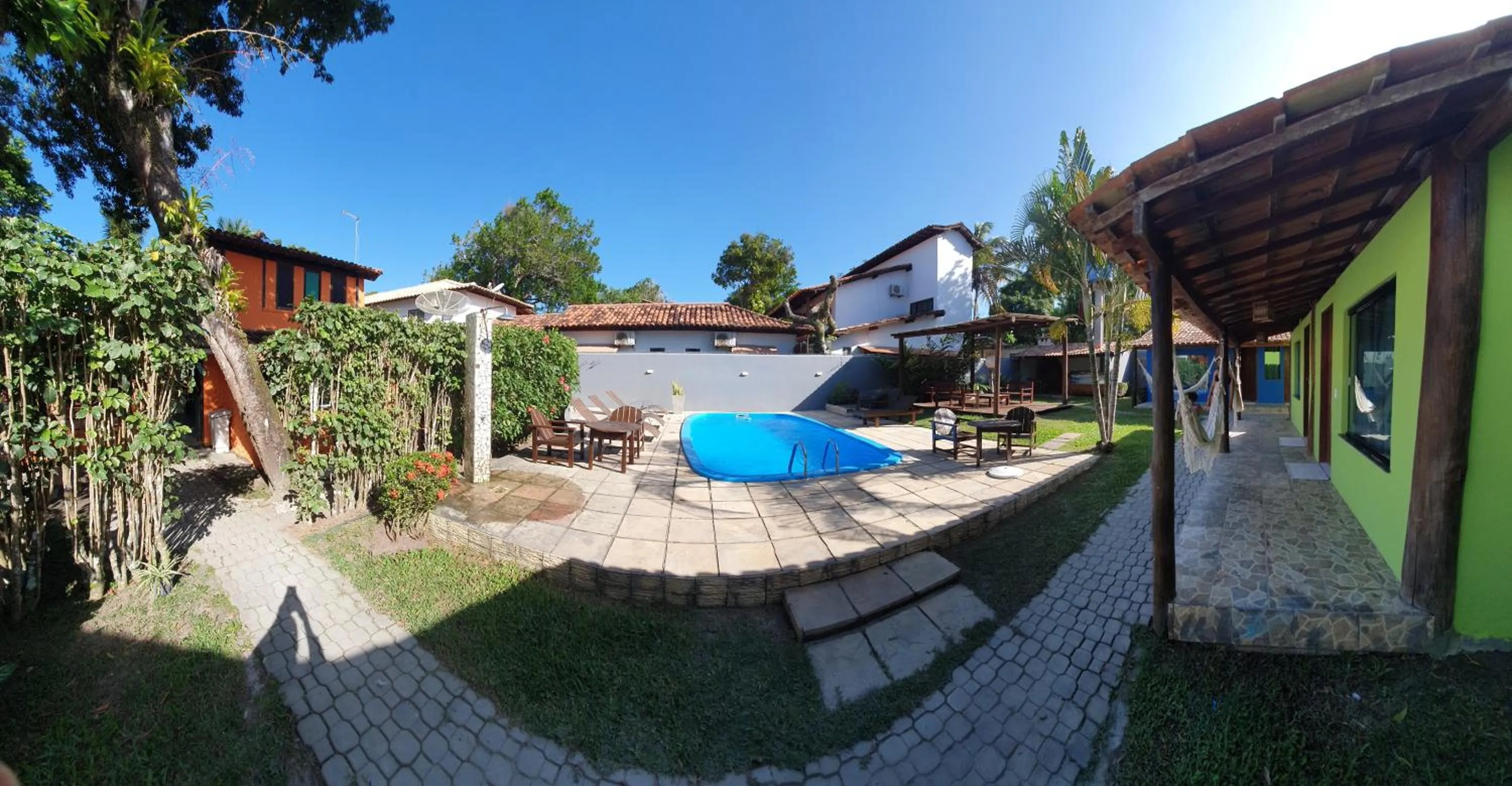 Swimming pool in Pousada Tropicália