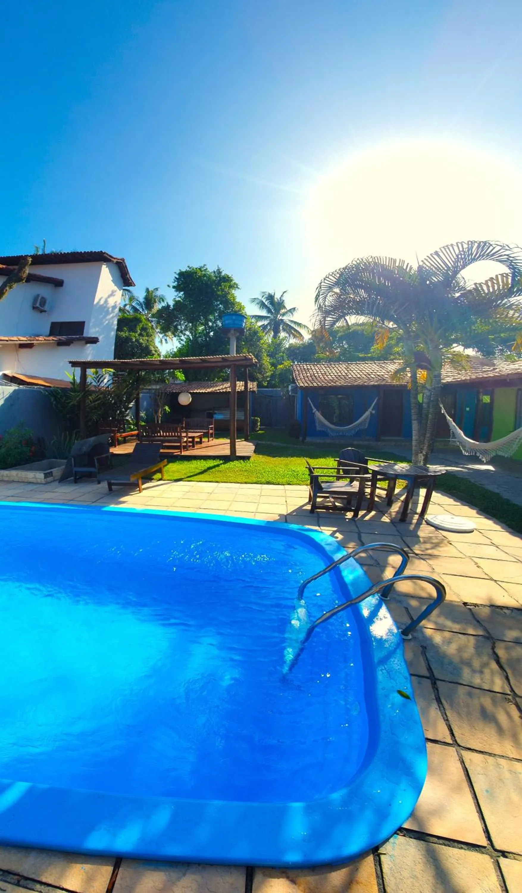 Swimming pool in Pousada Tropicália