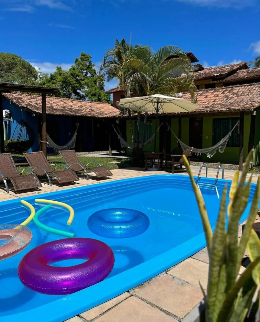 Swimming pool in Pousada Tropicália