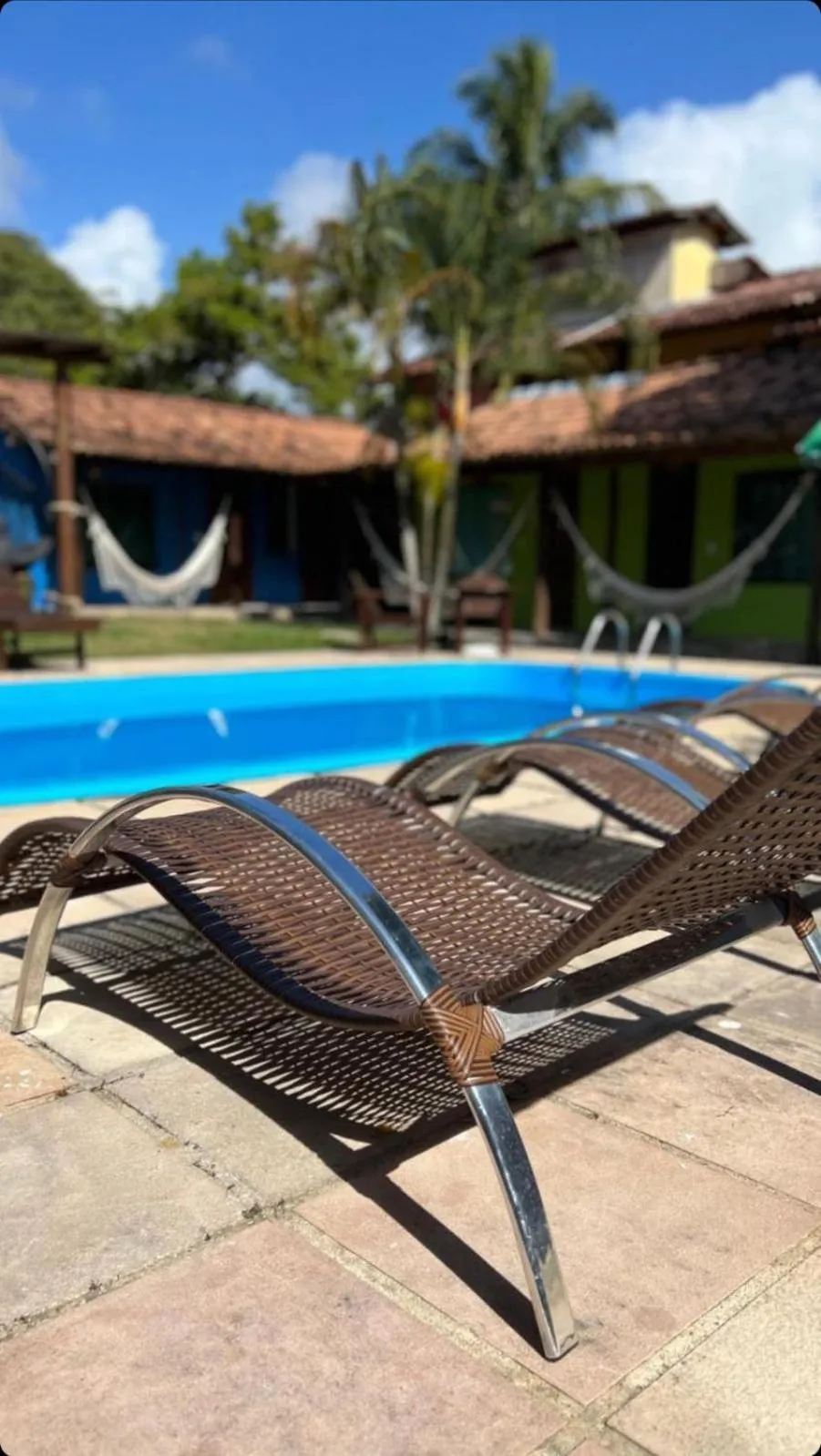 Swimming pool in Pousada Tropicália