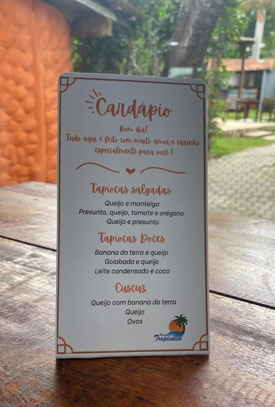 Breakfast in Pousada Tropicália