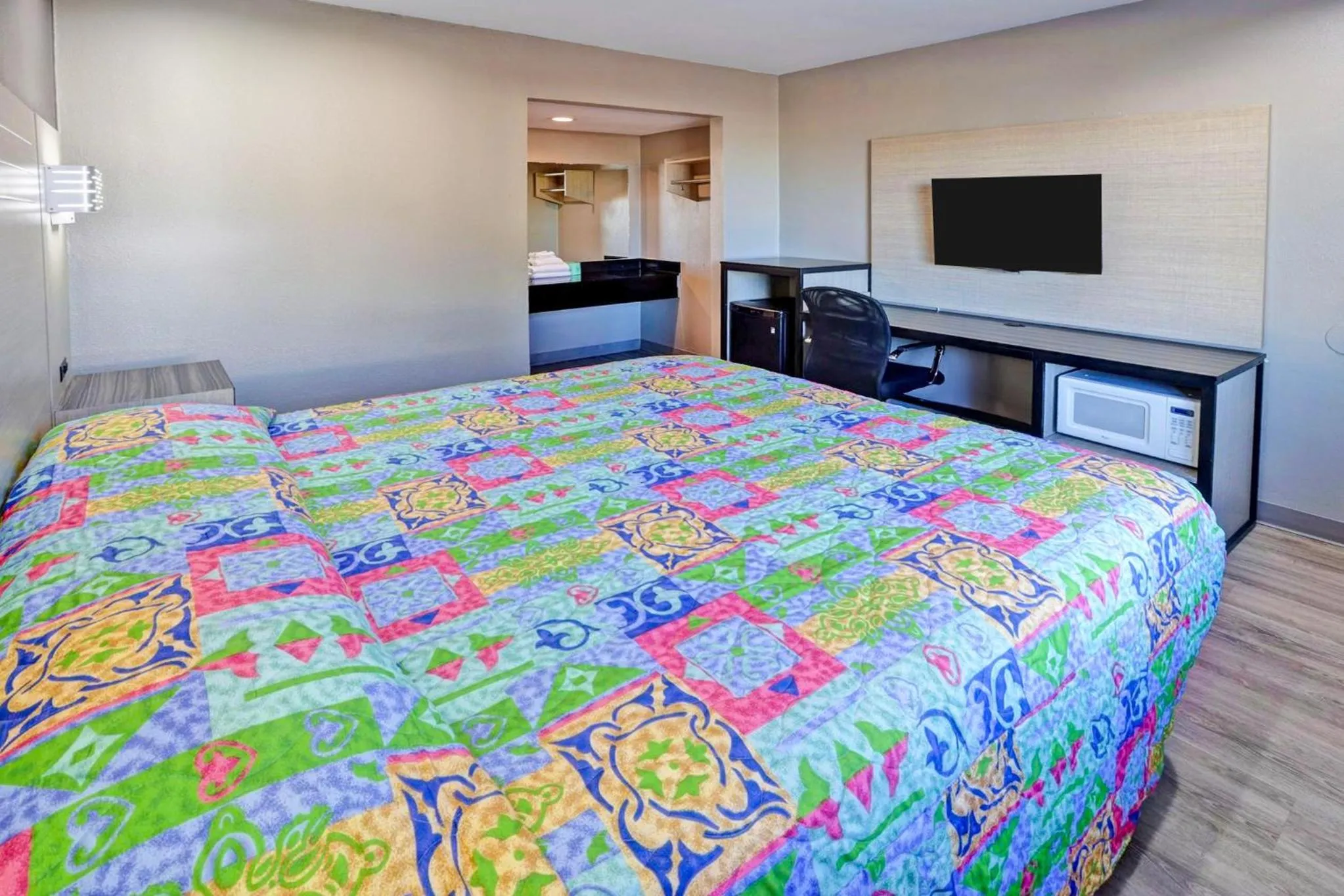 Bedroom, Bed in Super 7 Inn by Hotel O Dallas I 20