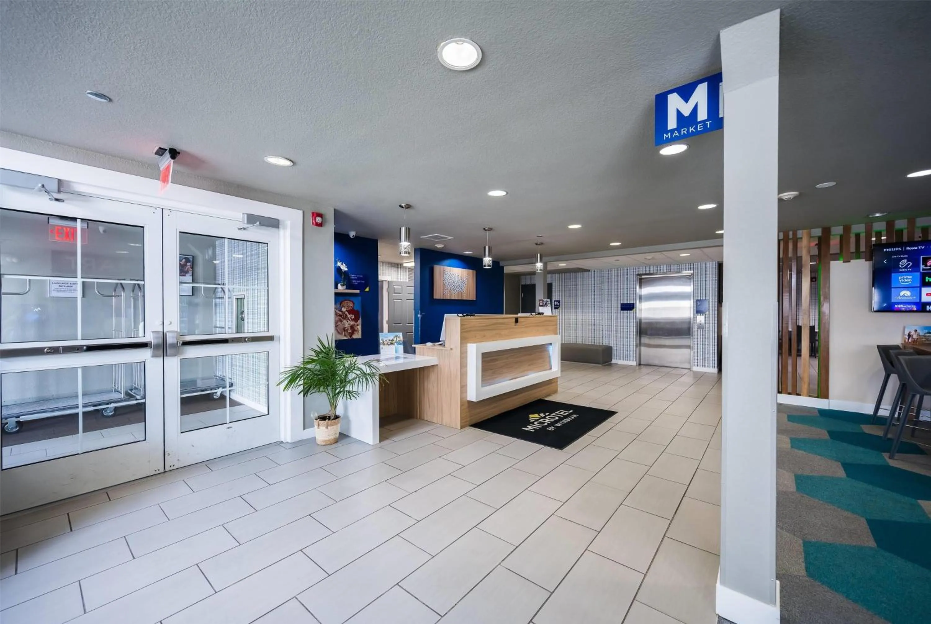 Lobby or reception in Microtel Inn & Suites Cheyenne