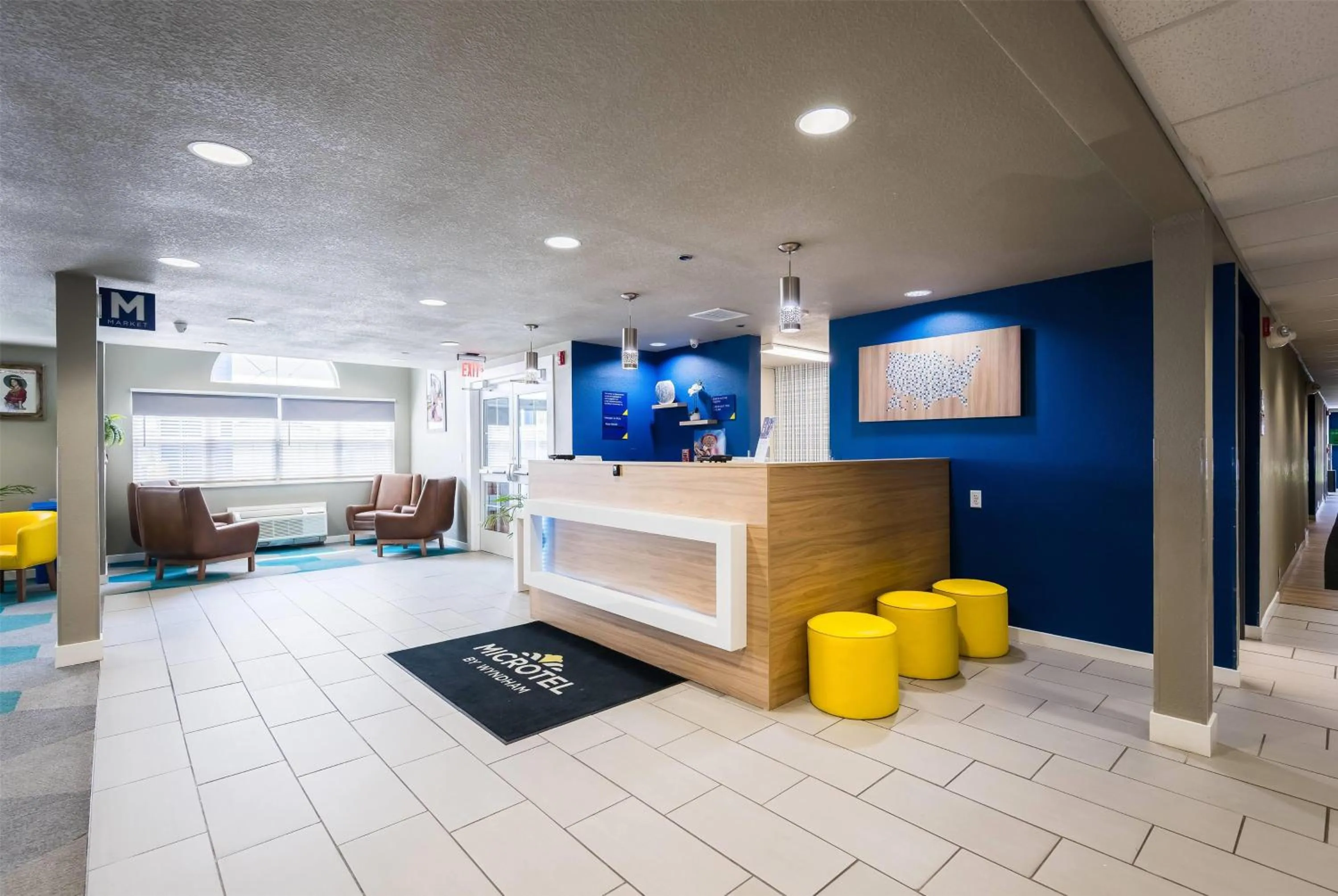 Lobby or reception in Microtel Inn & Suites Cheyenne