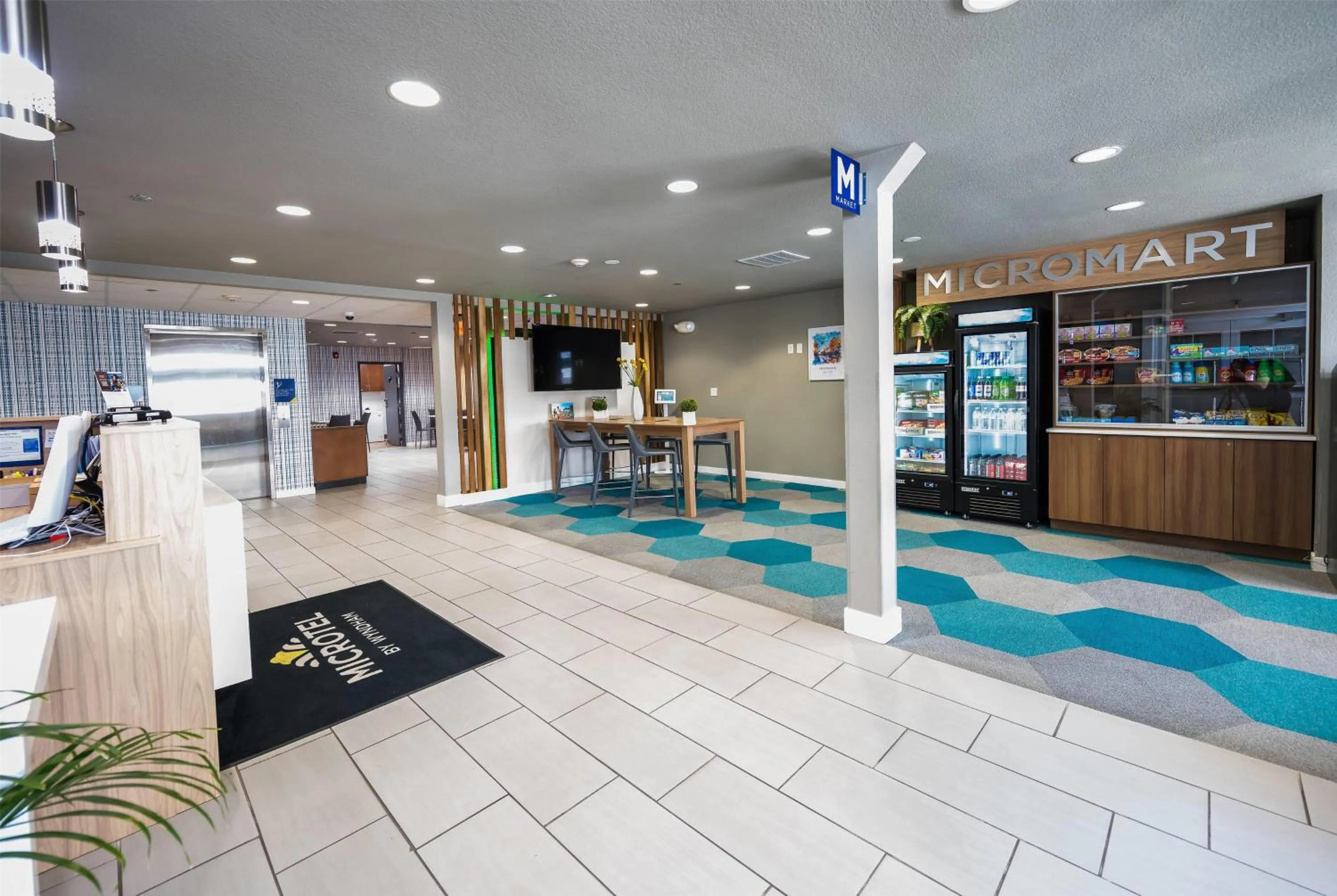 Lobby or reception in Microtel Inn & Suites Cheyenne