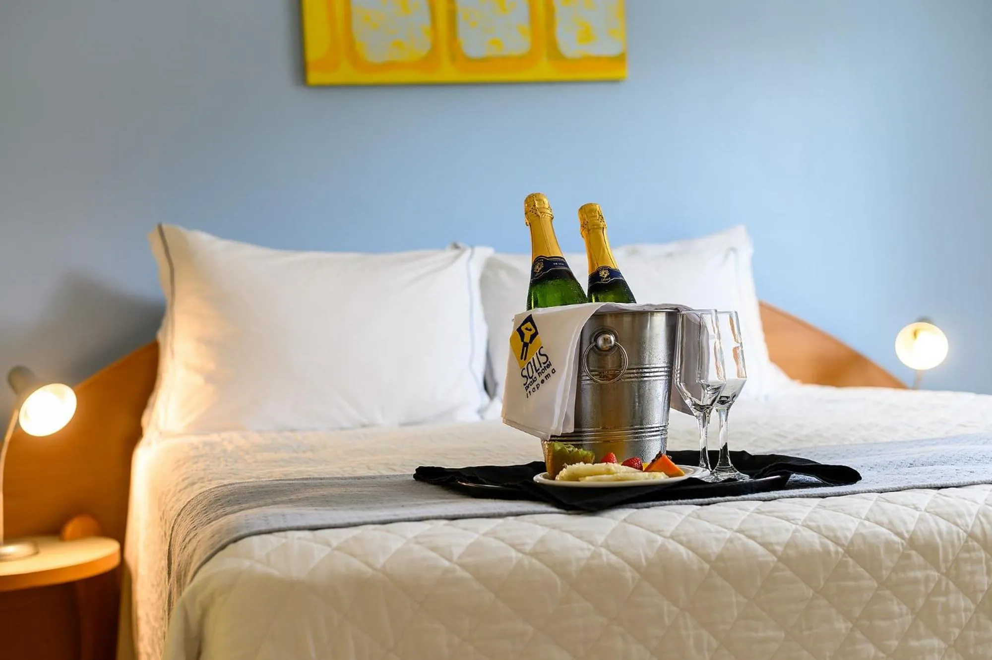 Bed in Solis Praia Hotel Itapema