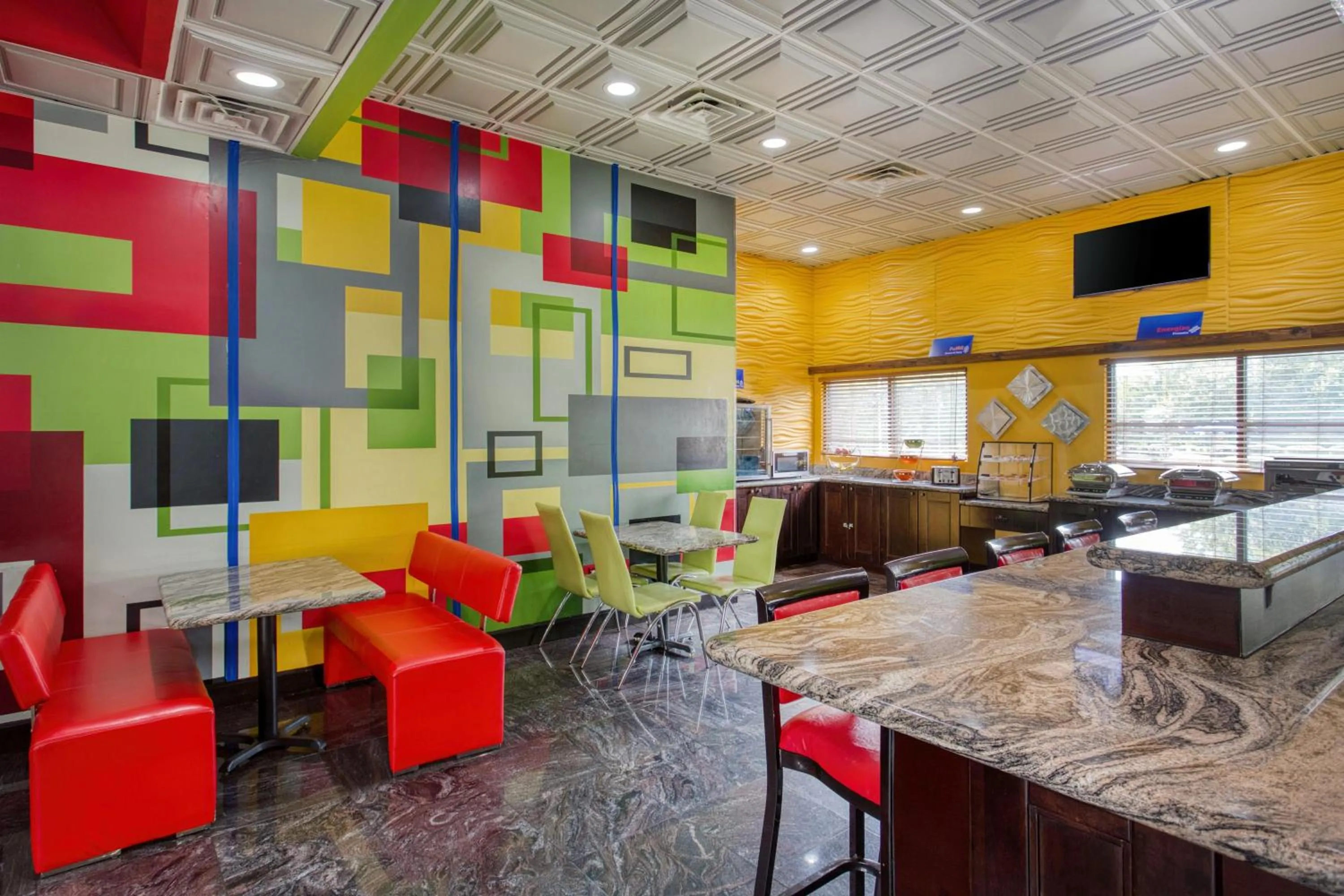 Breakfast in Best Western Executive Inn