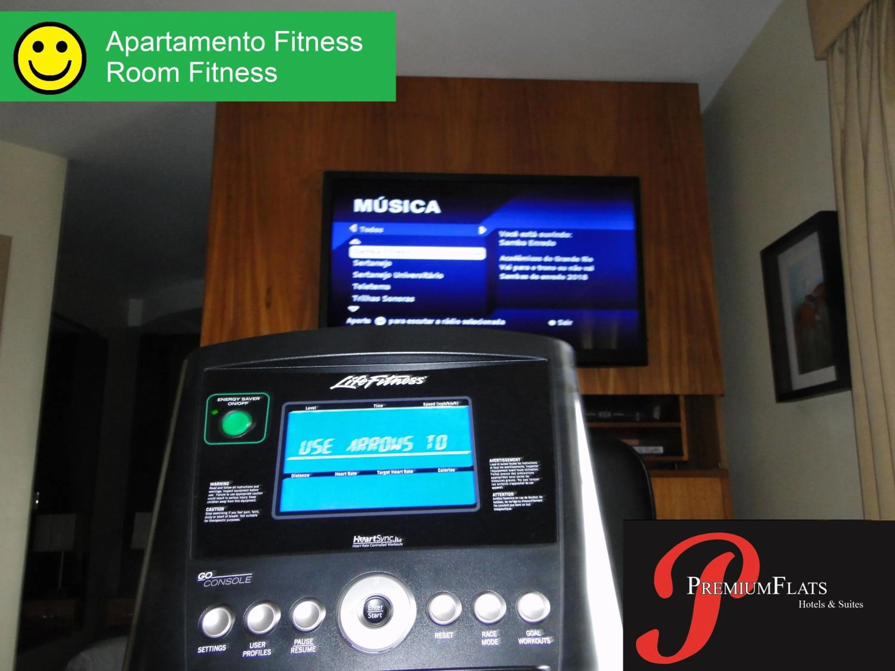 Fitness centre/facilities in Premium Flats Berrini - Boutique Hotel & Spa
