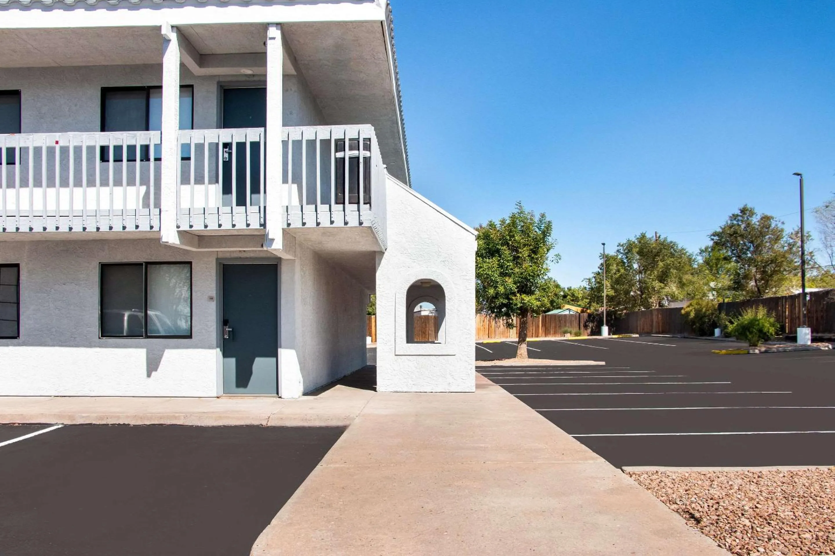 Property building in Quality Inn Santa Fe New Mexico