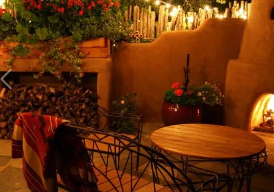 Patio in Antigua Inn