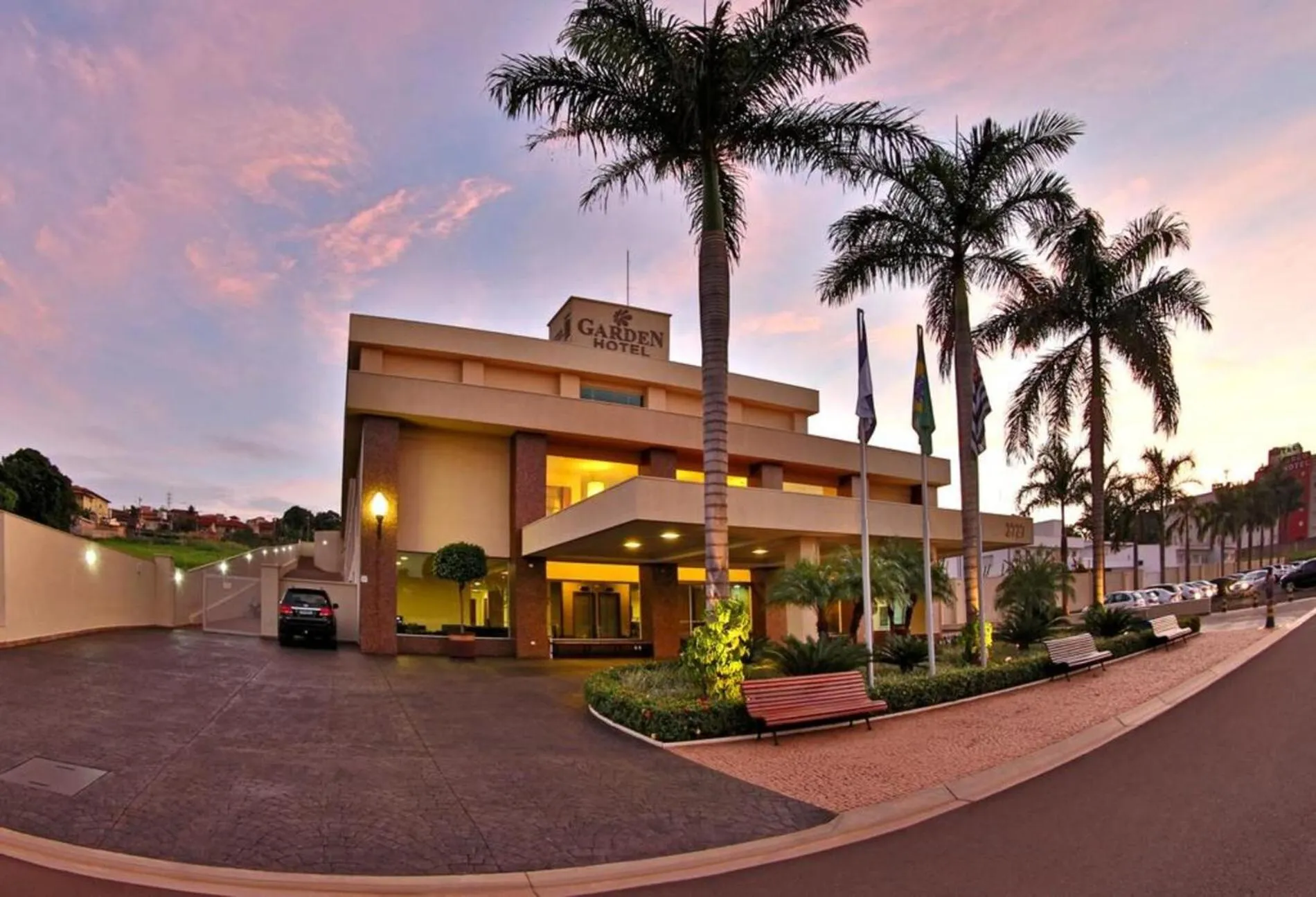 Property building in Garden Hotel