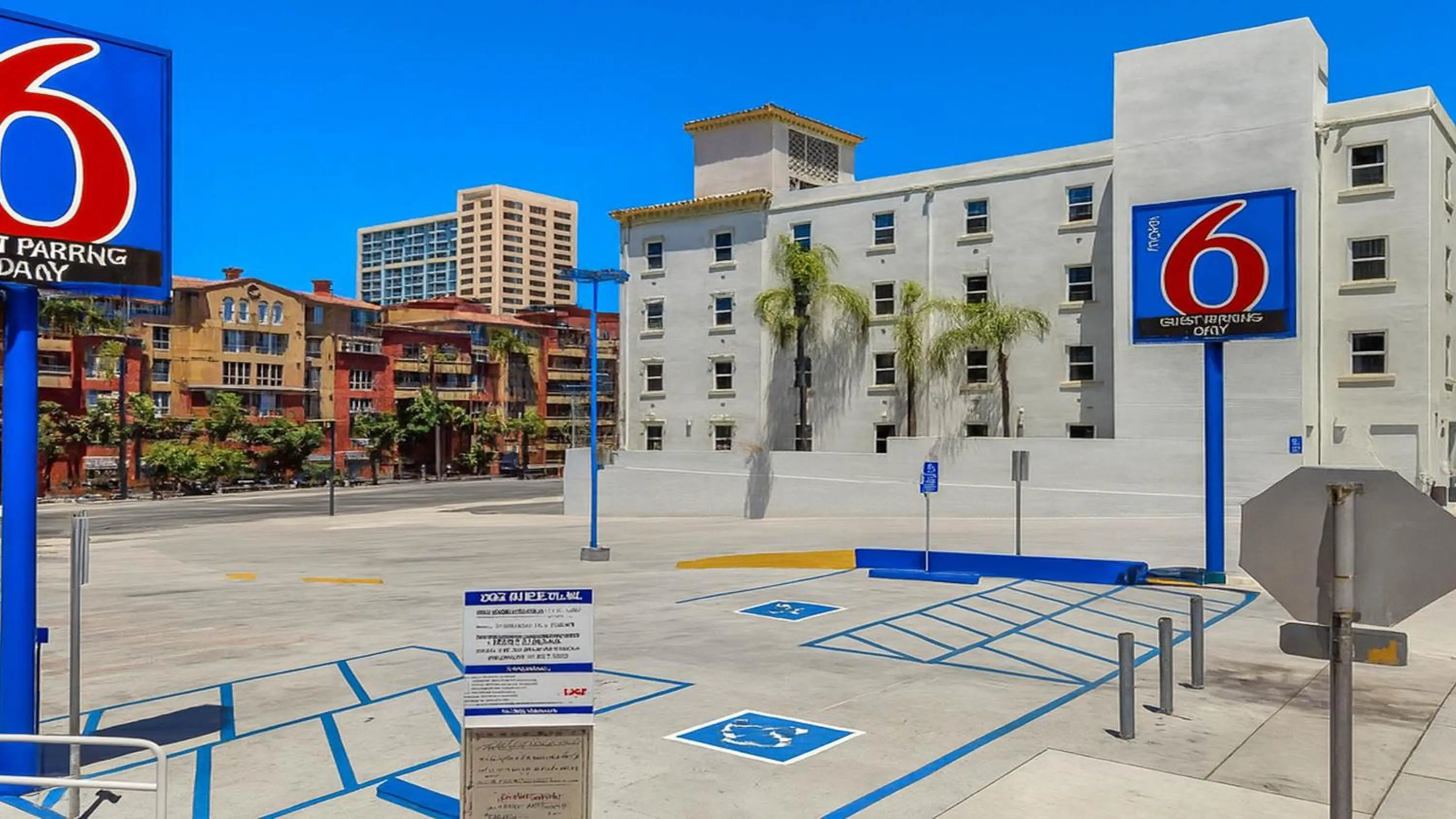 Street view in Motel 6-San Diego, CA - Downtown