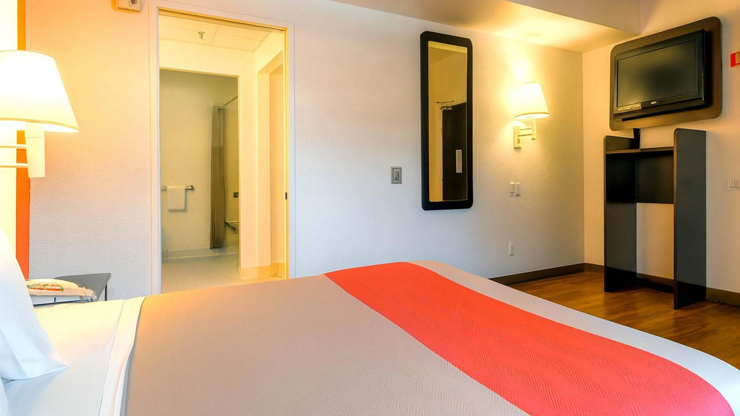 Bed in Motel 6-San Diego, CA - Downtown