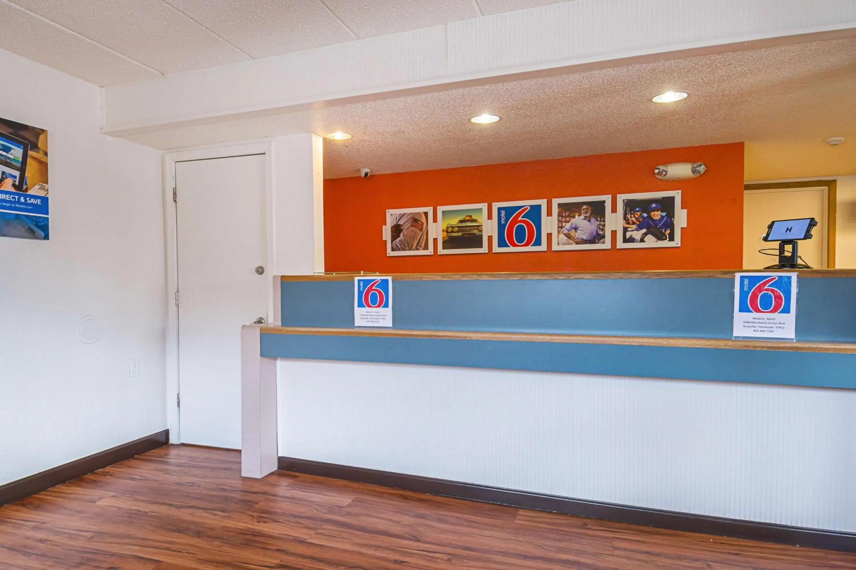 Lobby or reception in Motel 6-Knoxville, TN - North