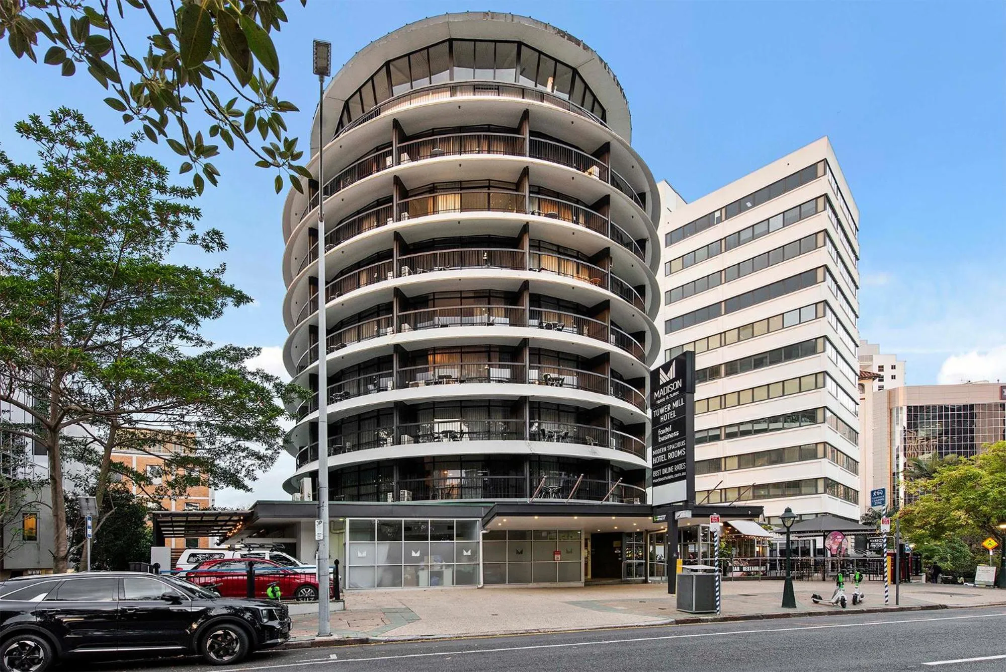 Property building in Madison Tower Mill Hotel