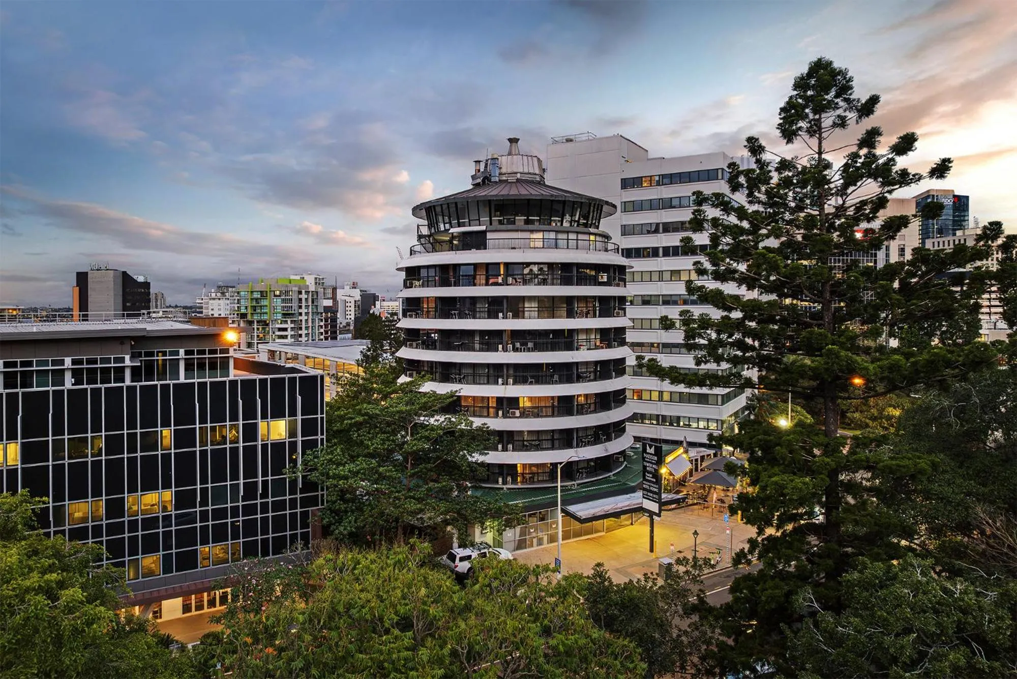 Property building in Madison Tower Mill Hotel
