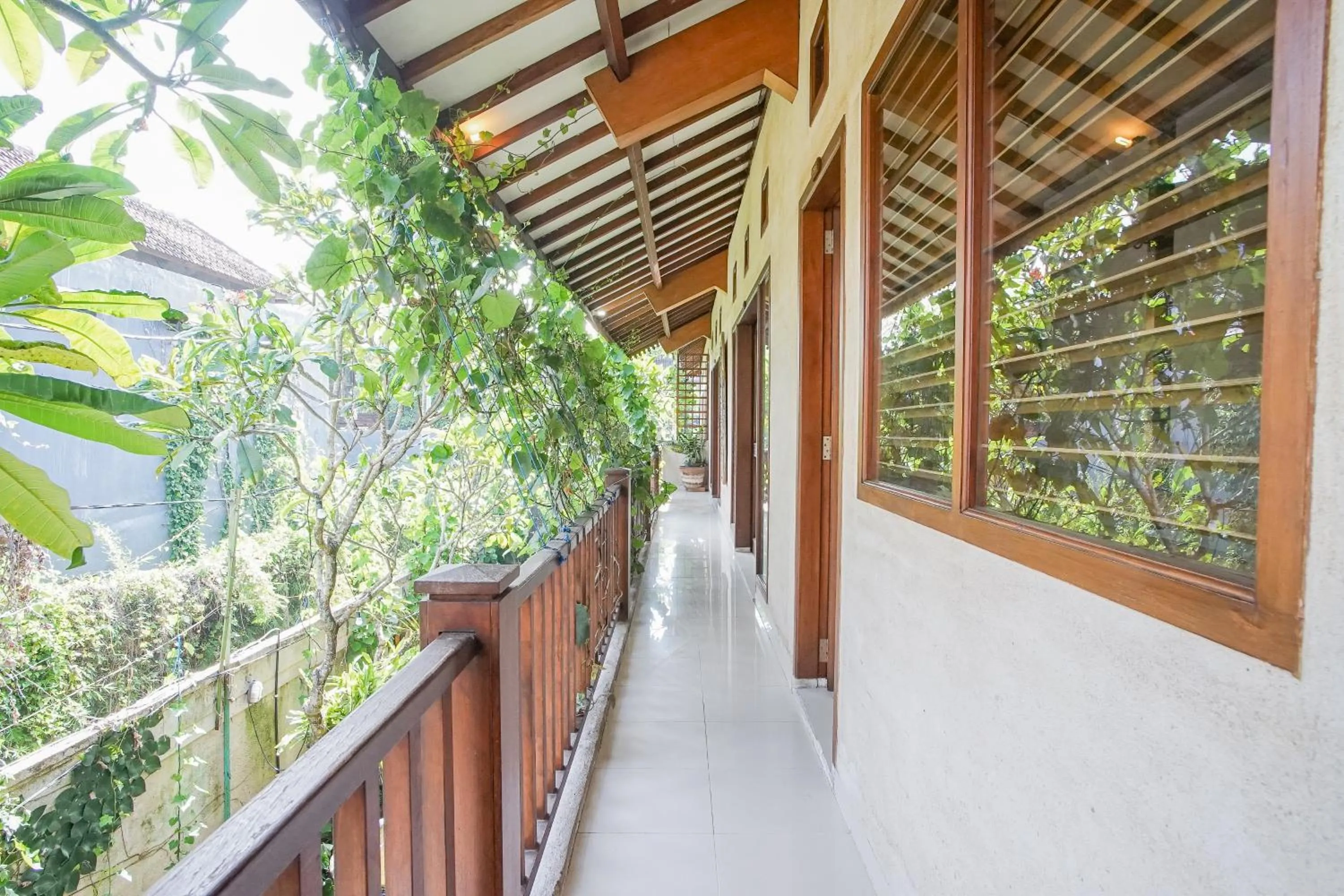 Balcony/Terrace in Villa Puriartha Ubud
