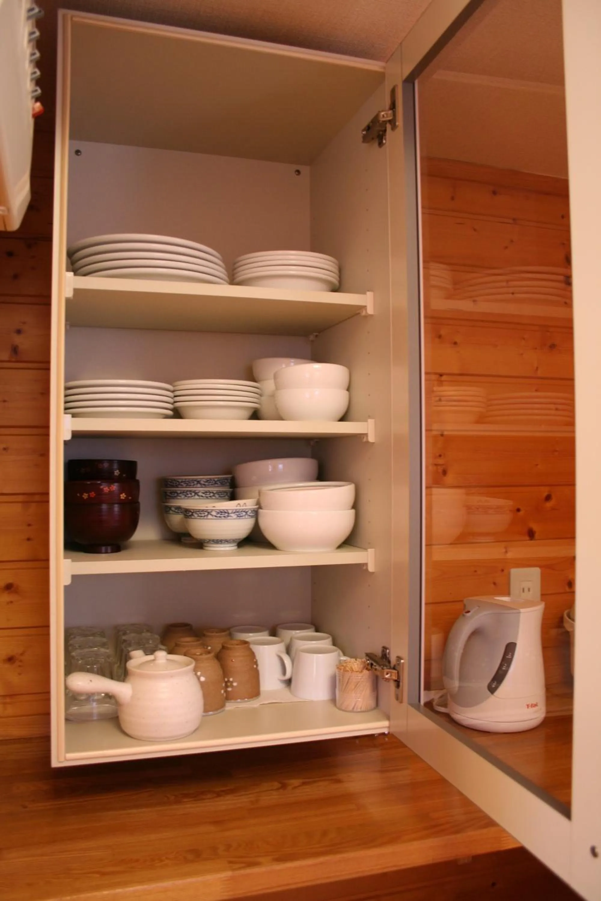 Kitchen or kitchenette in Ururun Kawaguchiko