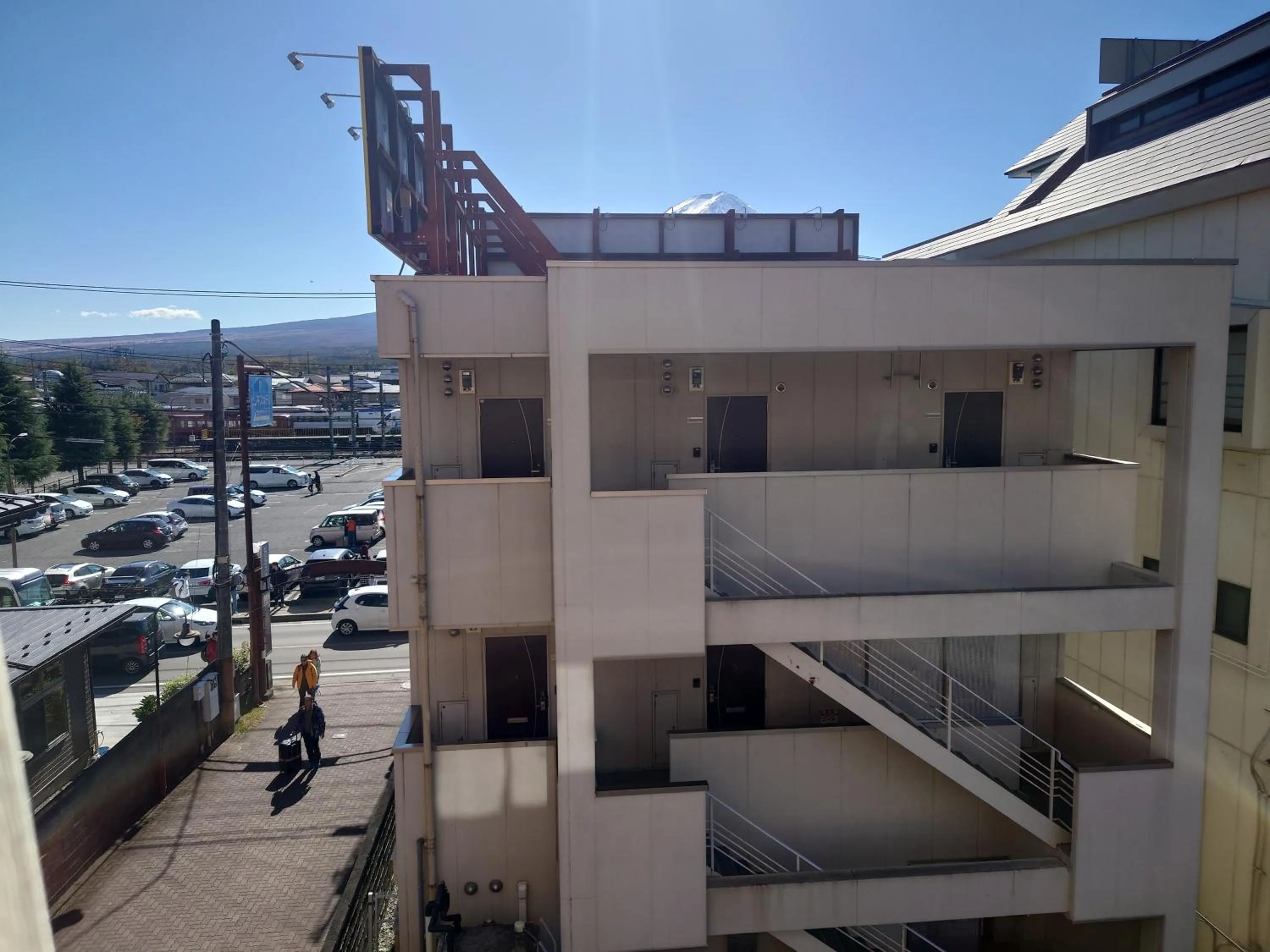 View (from property/room) in Plaza Inn Kawaguchiko