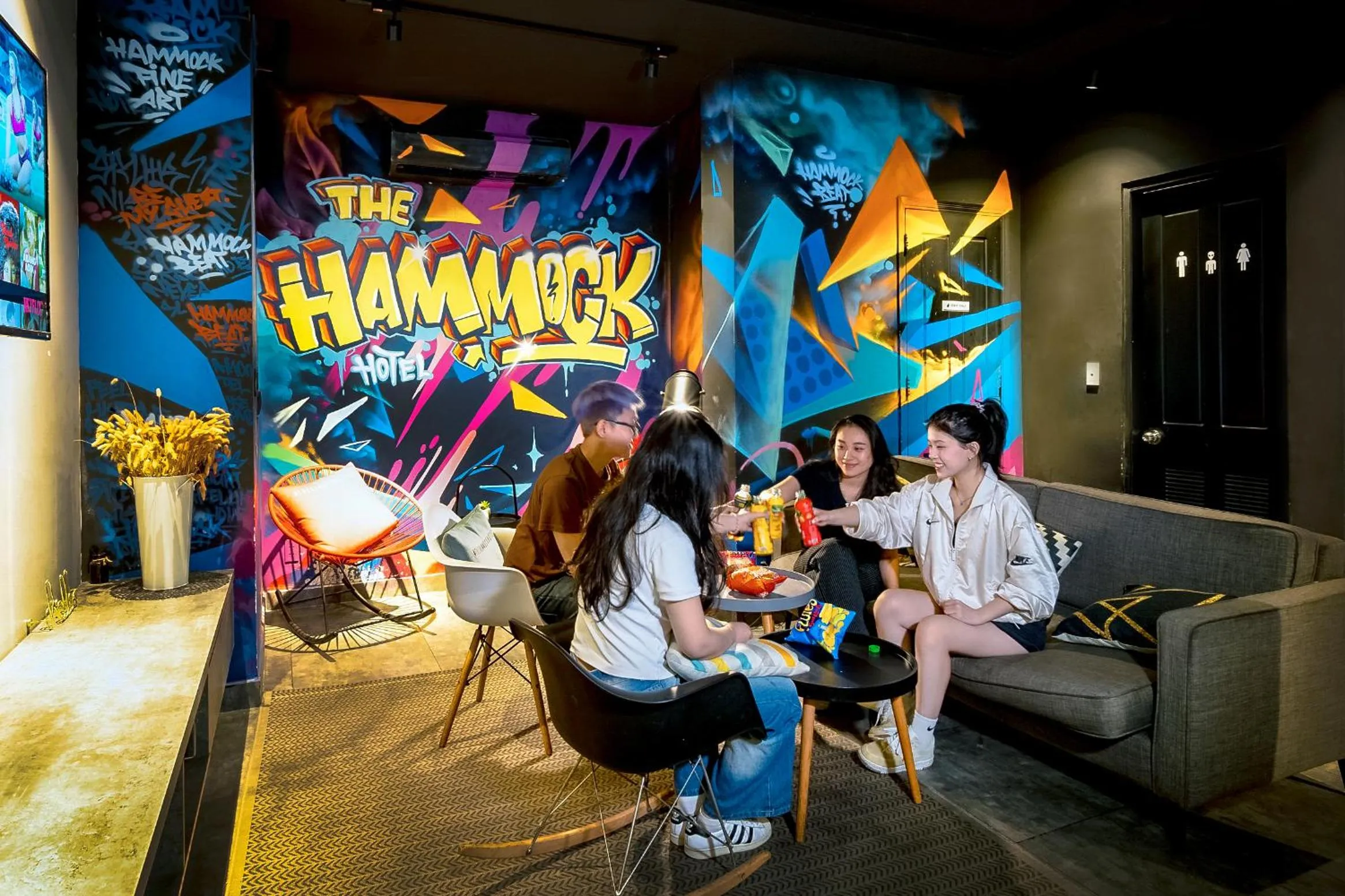 Seating area in The Hammock Hotel Fine Arts Museum