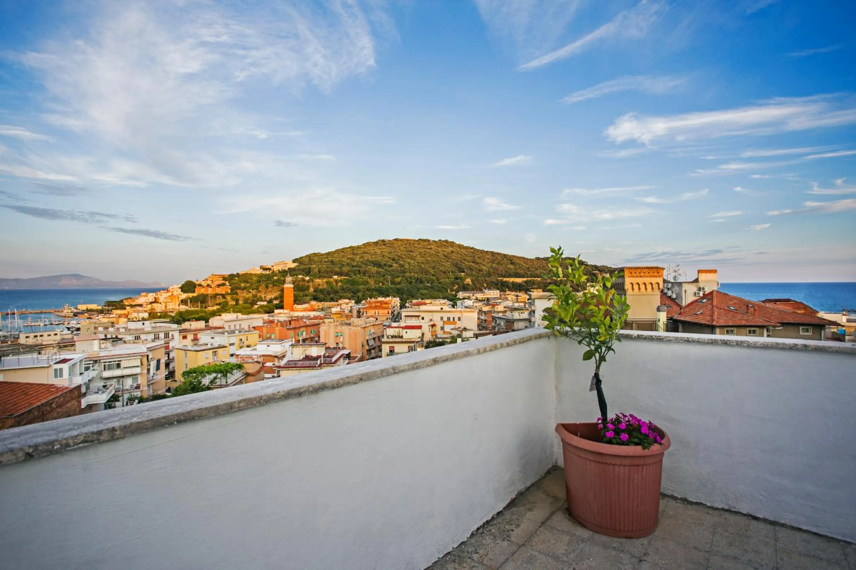 Natural landscape in B&B AL BLU