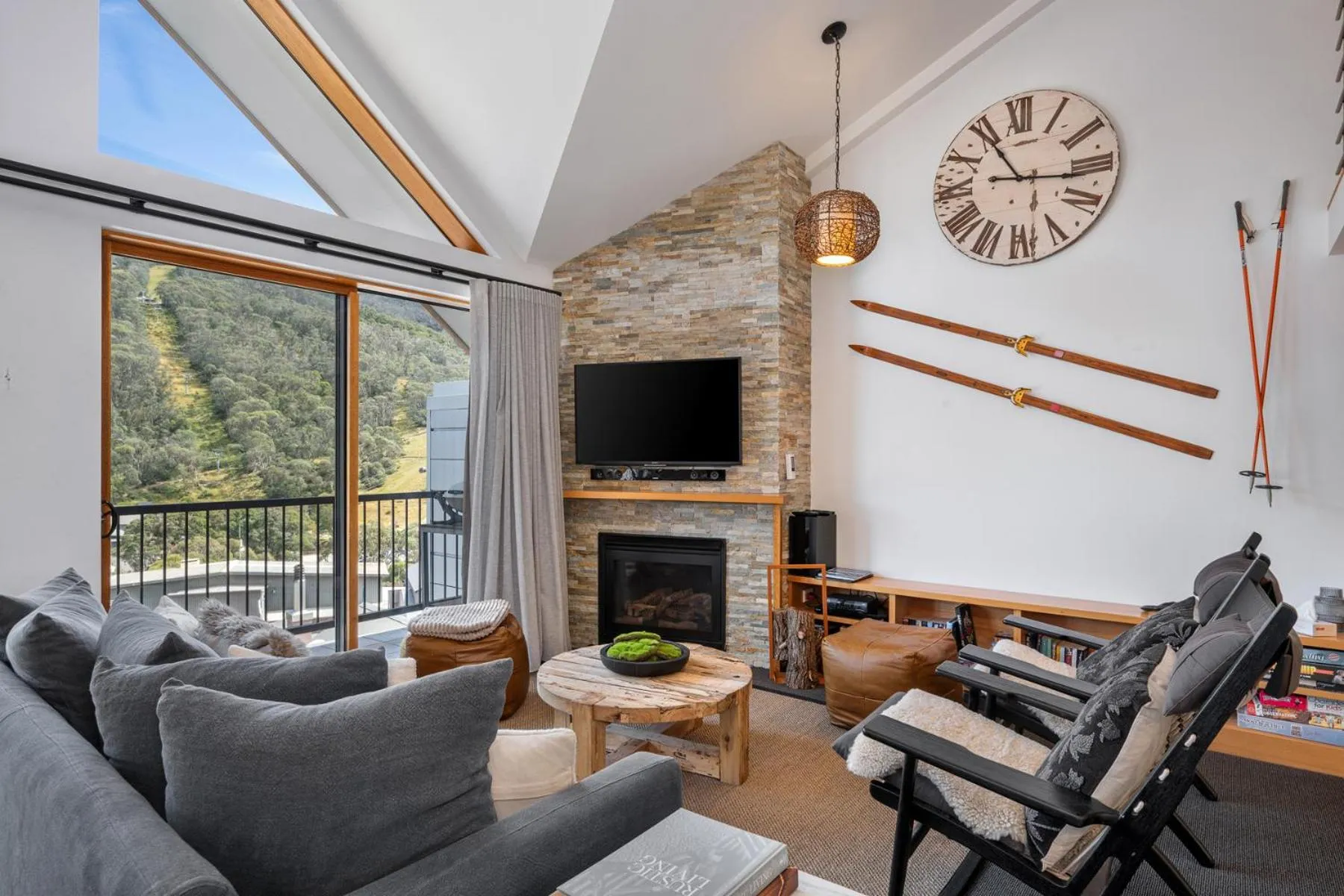 TV and multimedia in Snowgoose Apartments