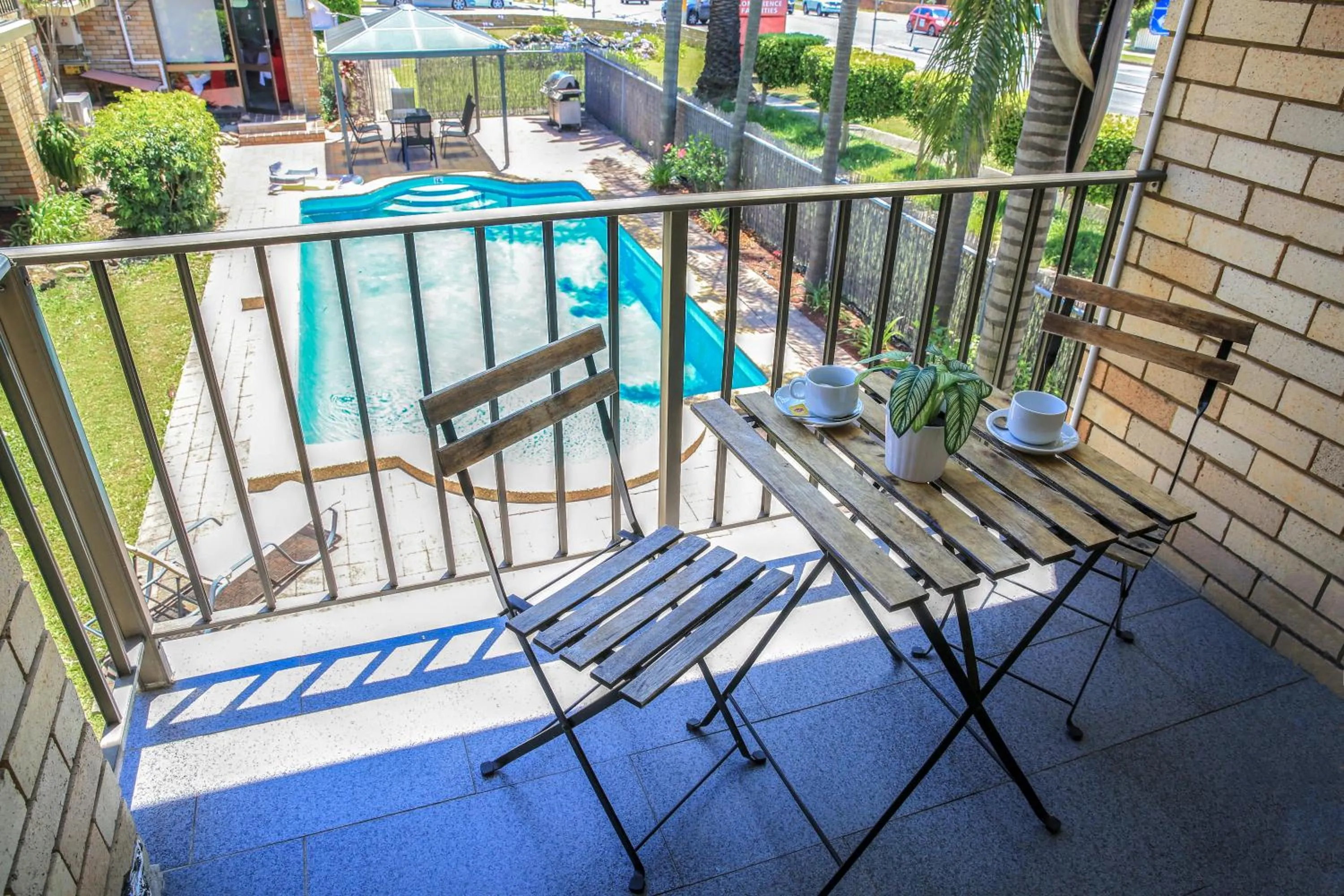Balcony/Terrace in Ryde Inn