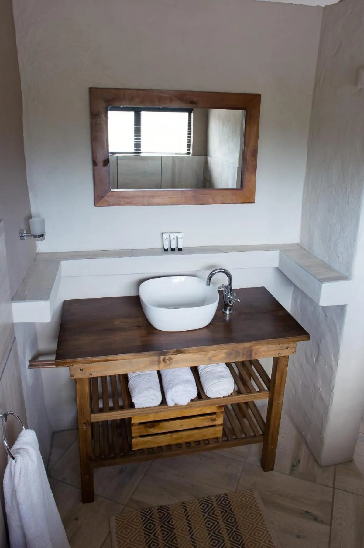 Bathroom in African Game Lodge