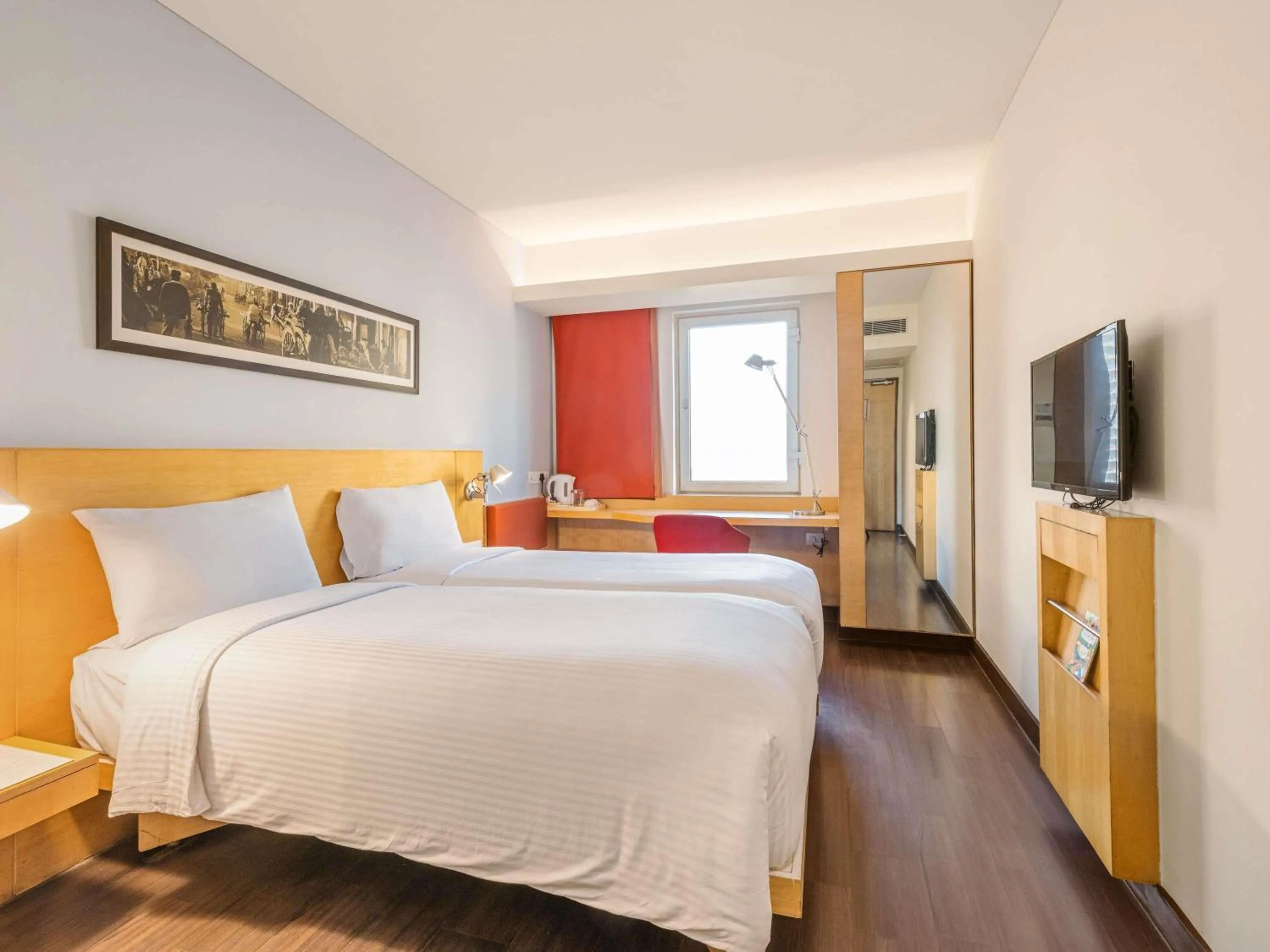 Bedroom, Bed in ibis Bengaluru Hosur Road - An Accor Brand