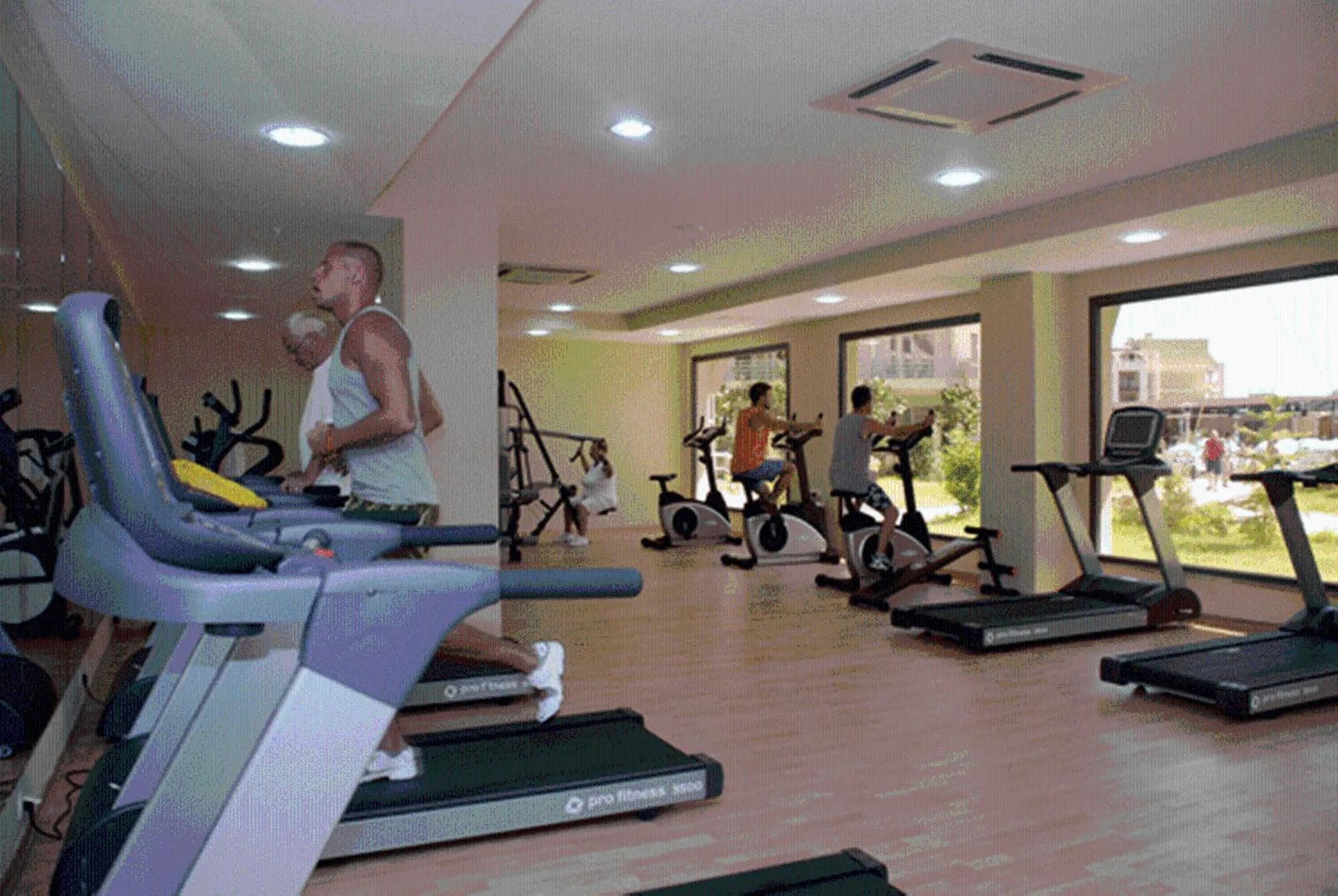 Fitness centre/facilities in Green Nature Resort and Spa