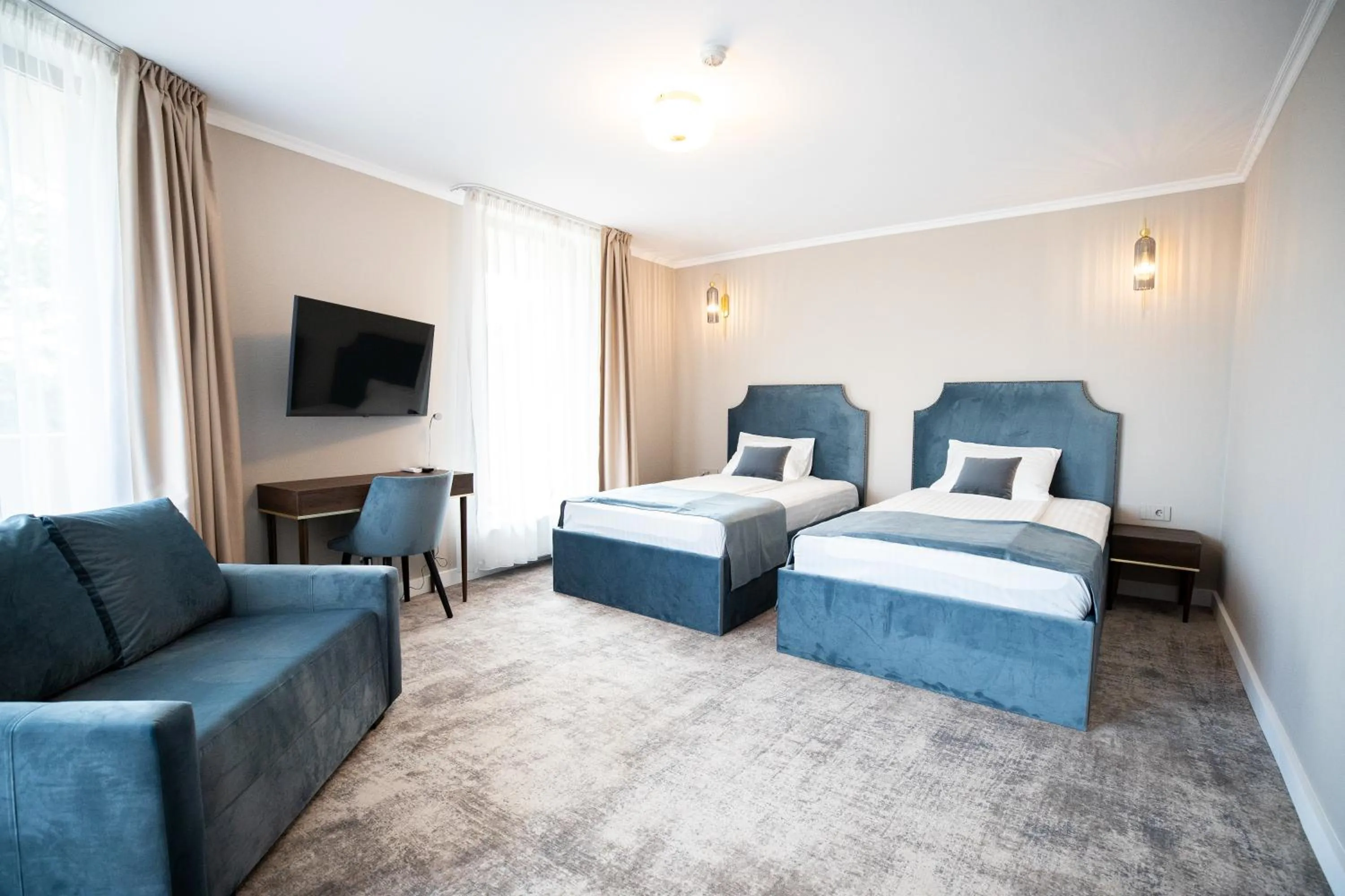 Bed in Hotel Meridian