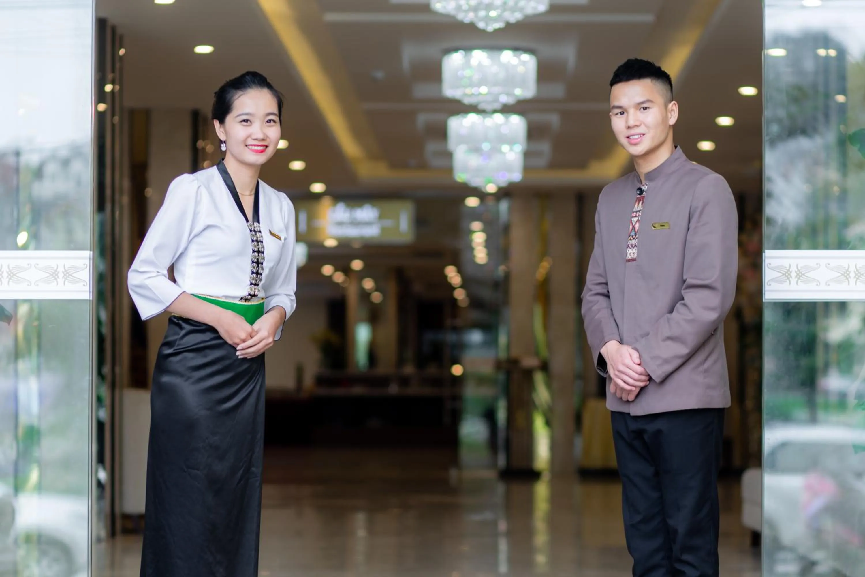 Lobby or reception in Muong Thanh Sapa Hotel