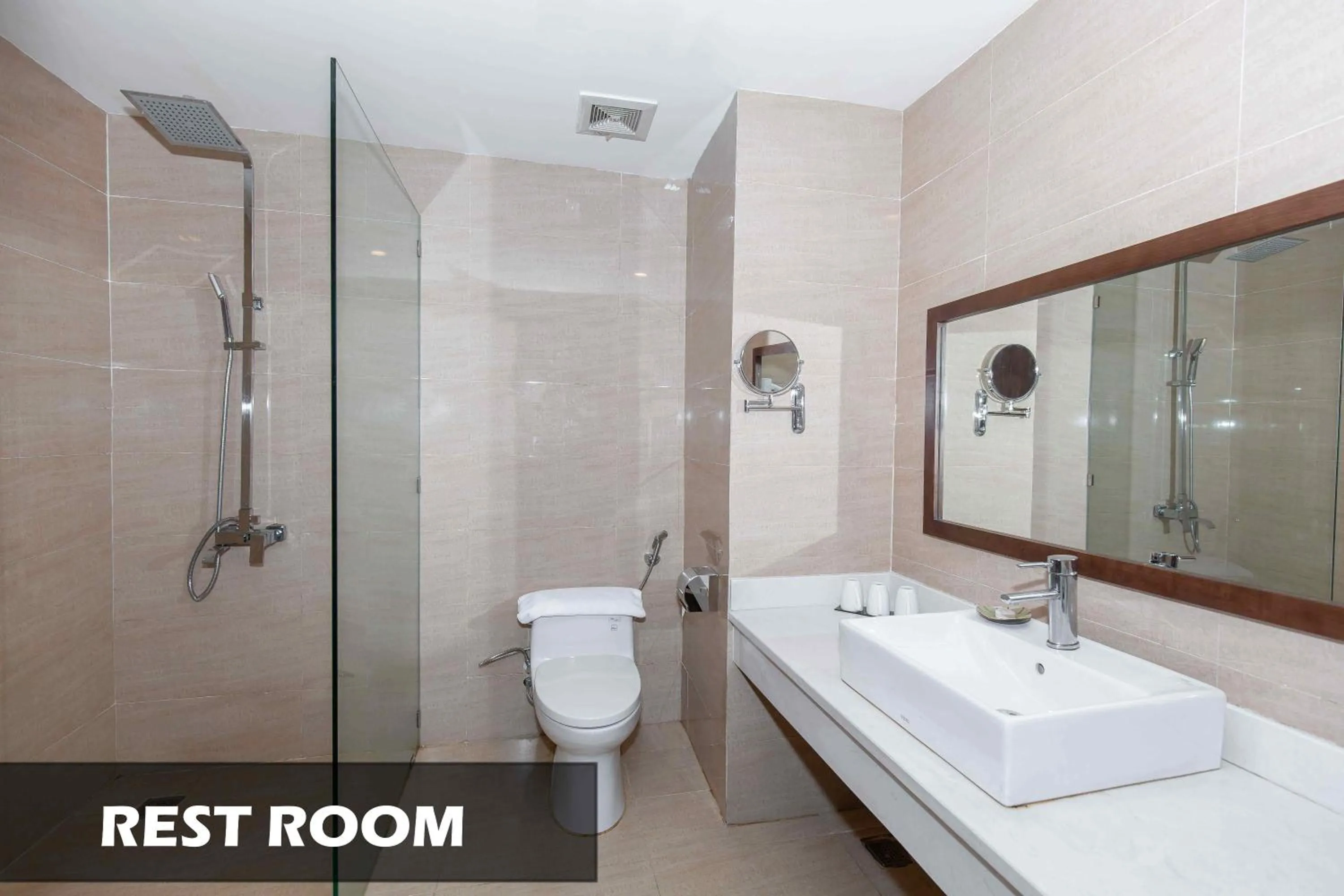 Bathroom in Muong Thanh Sapa Hotel