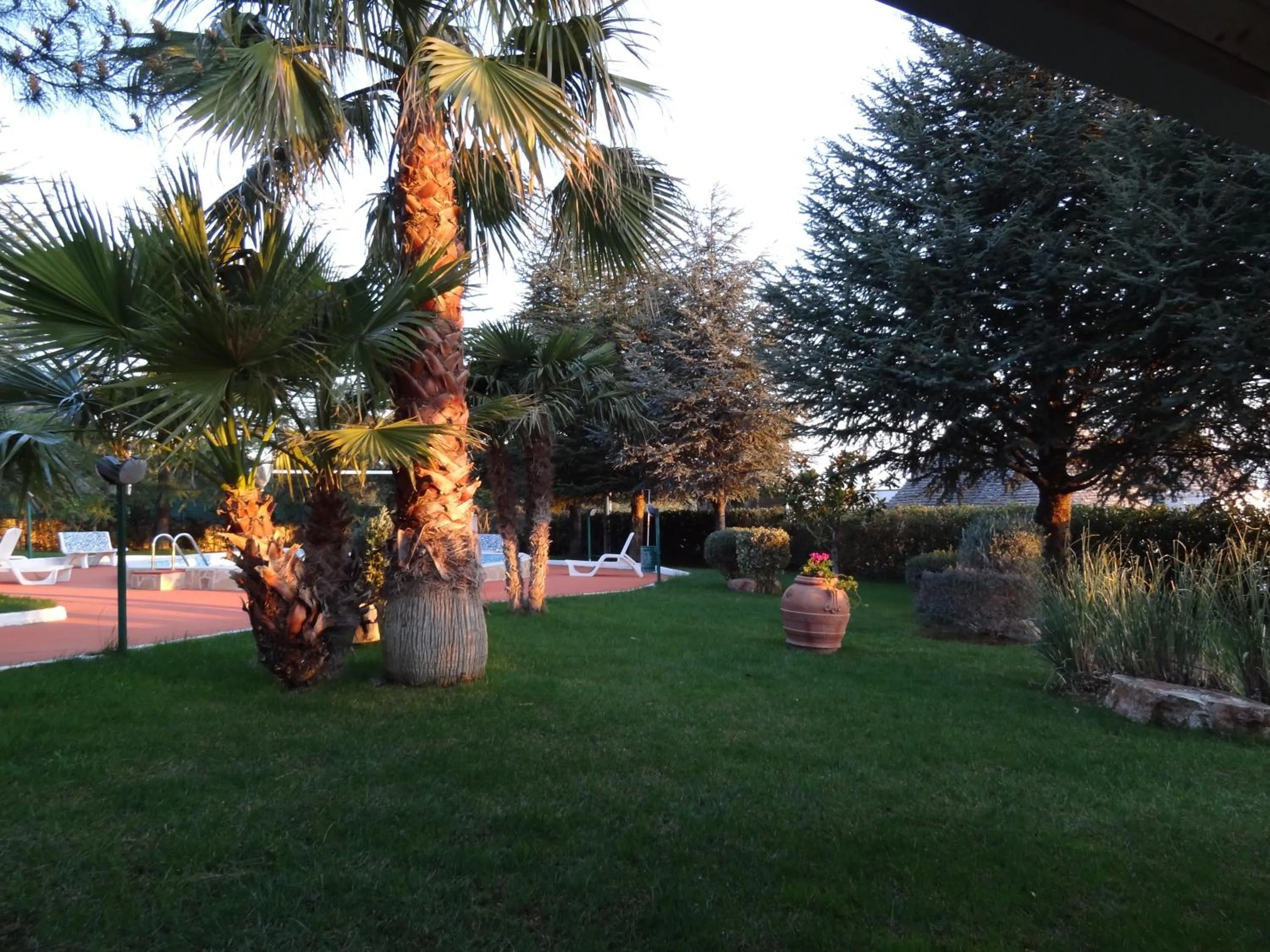 Garden in Bed and Breakfast La Casetta