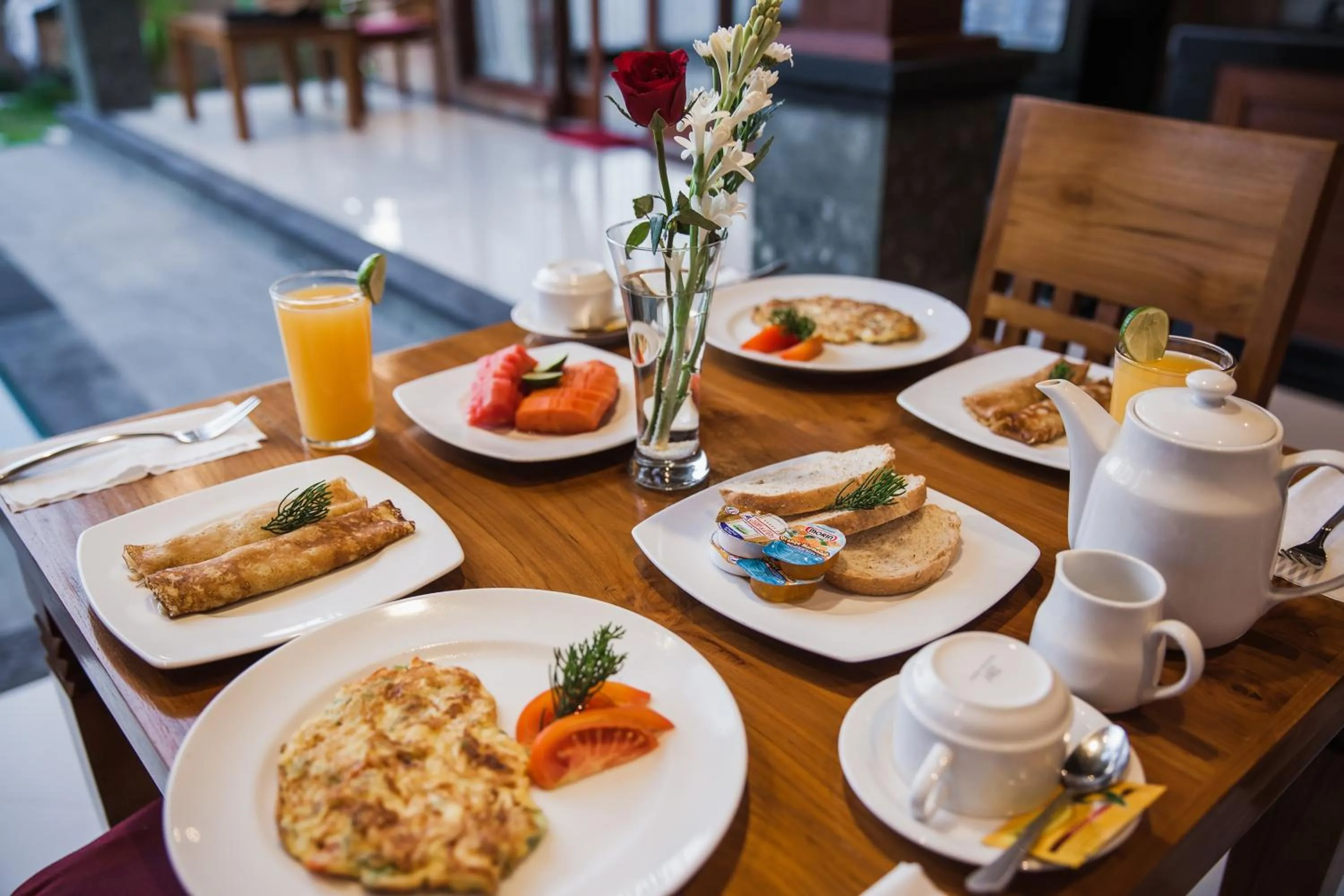 Food close-up in Uma Galih Ubud Villa