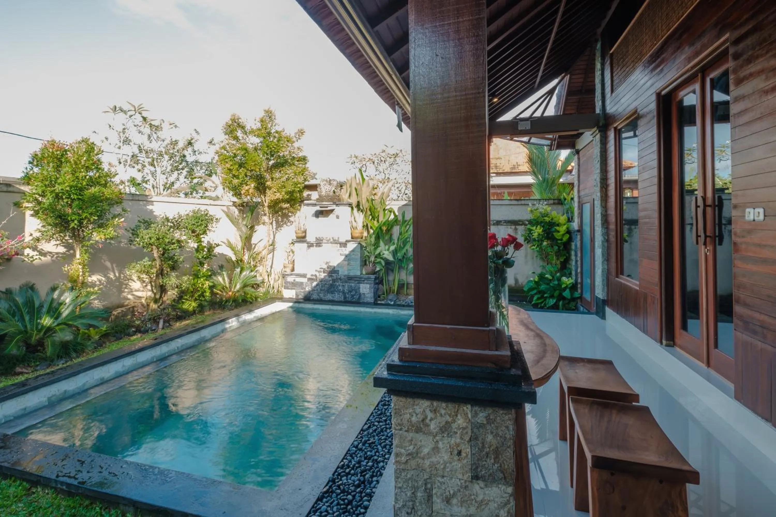 Swimming pool in Uma Galih Ubud Villa