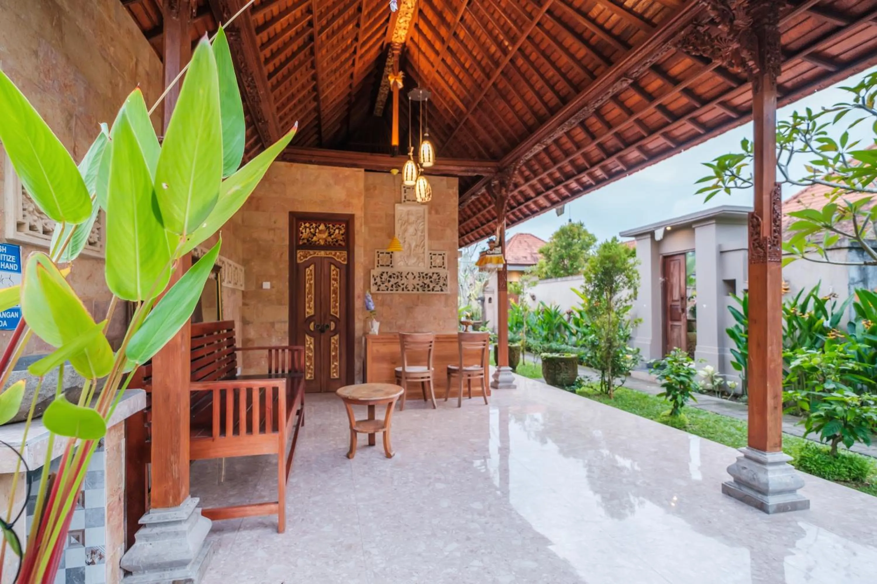 Lobby or reception in Uma Galih Ubud Villa