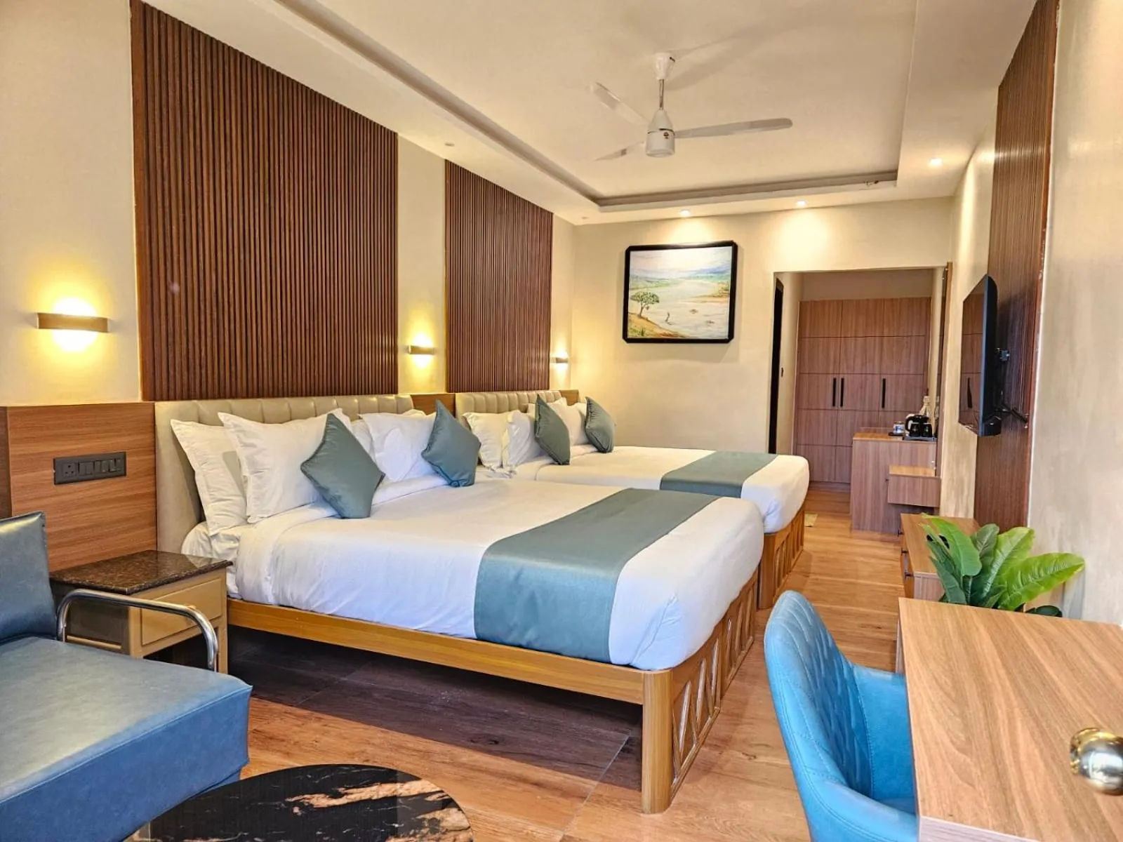 Bed in Camelot Resort