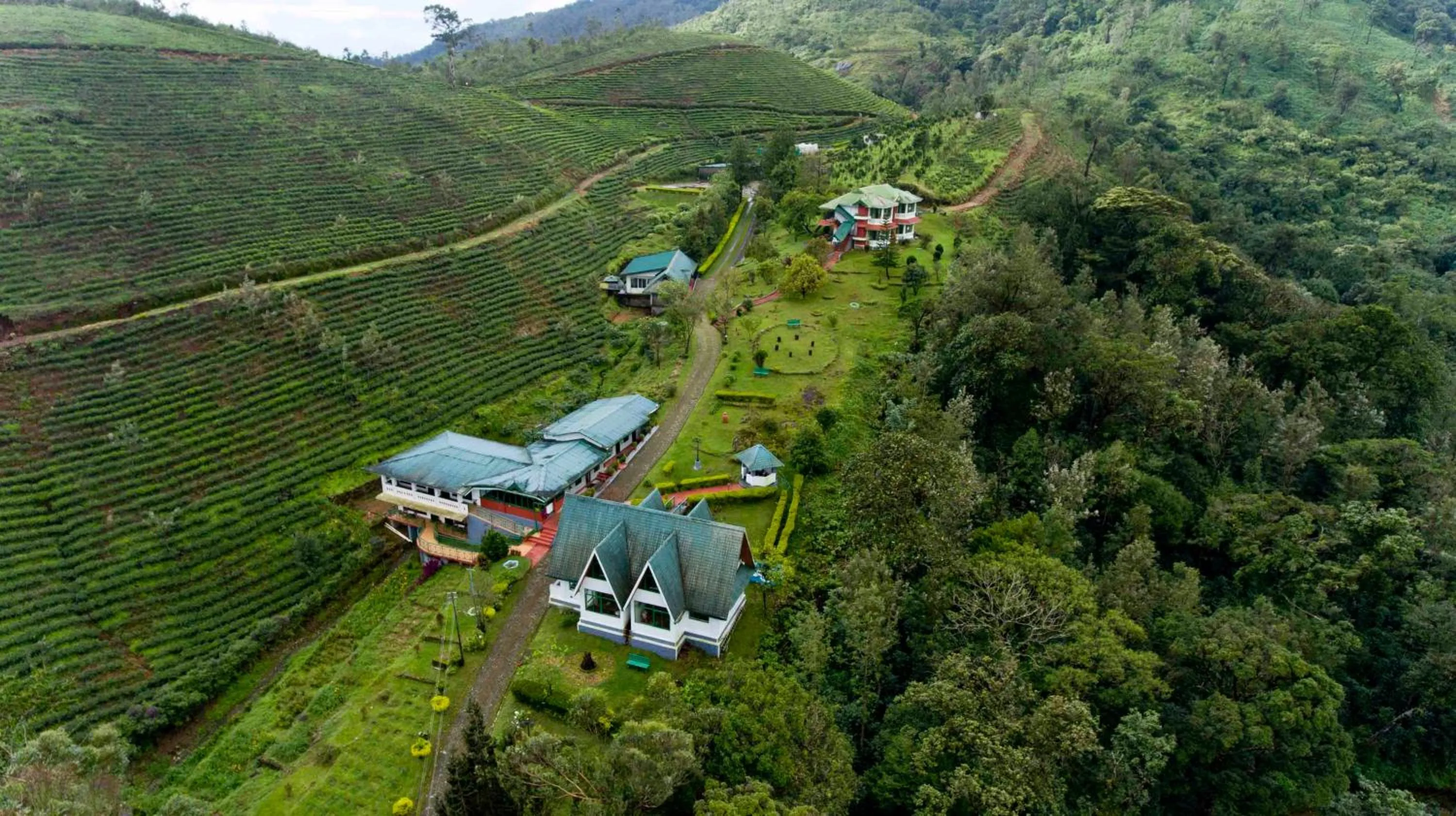 Bird's eye view in Camelot Resort