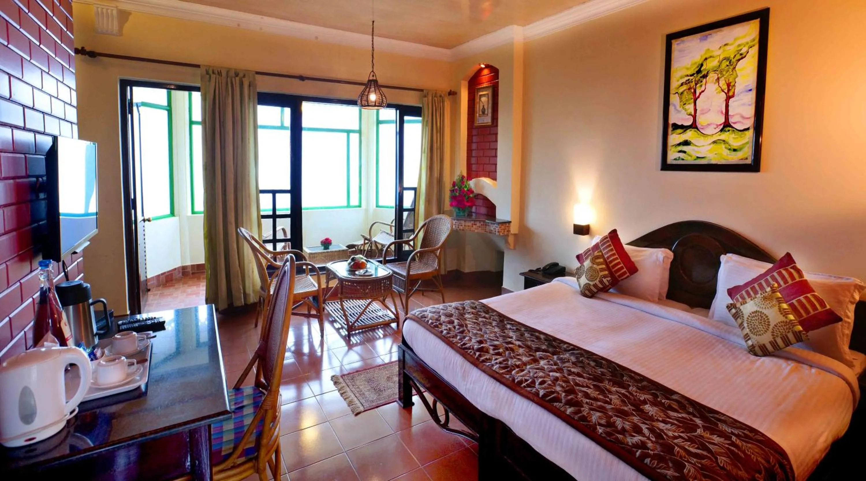 Photo of the whole room, Bed in Camelot Resort