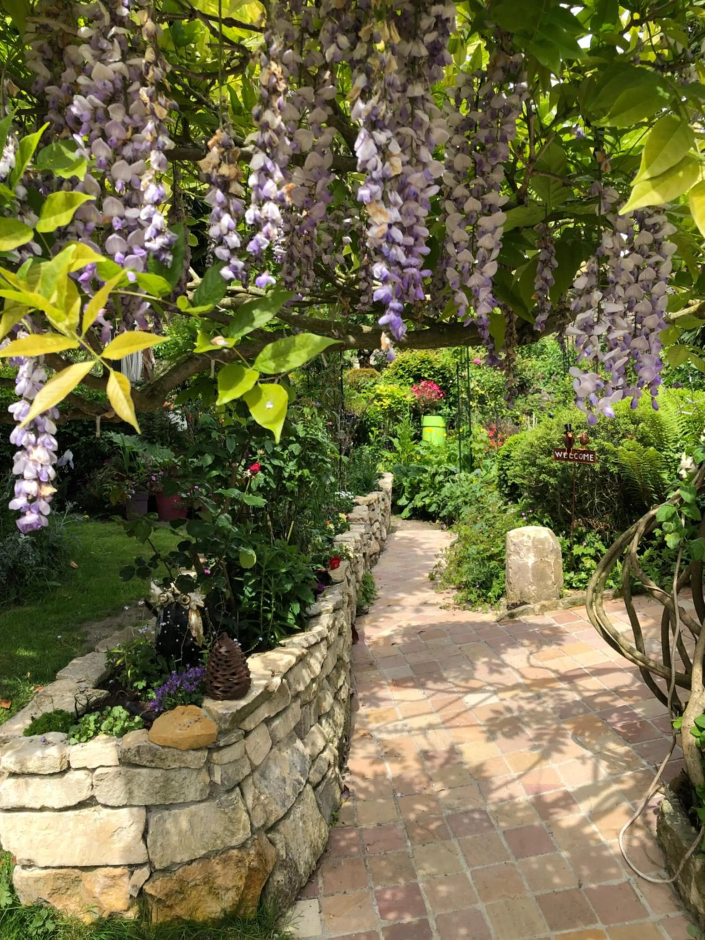 Garden in Aggarthi Bed and Breakfast