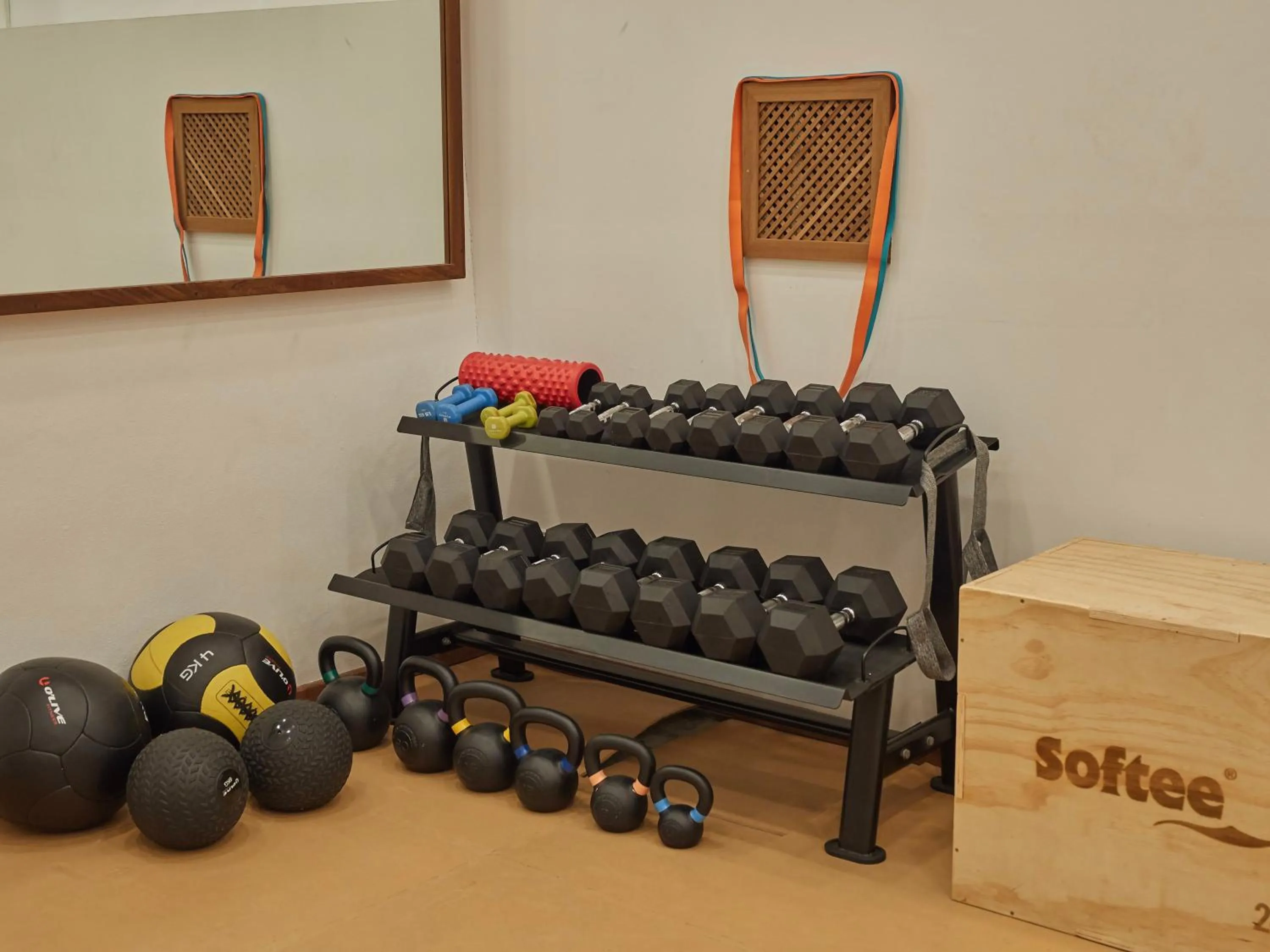 Fitness centre/facilities in Hotel Ca'l Bisbe